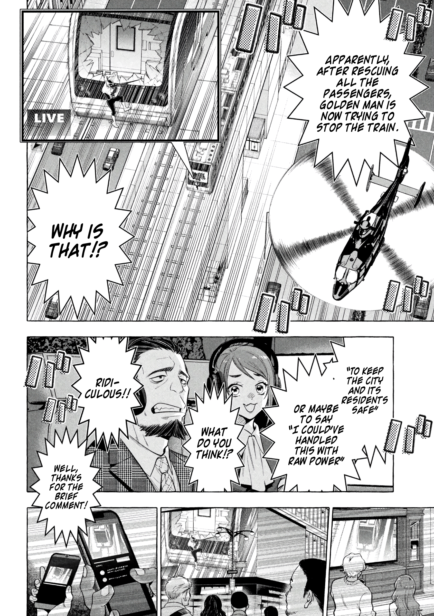 Read Golden Man Manga Online