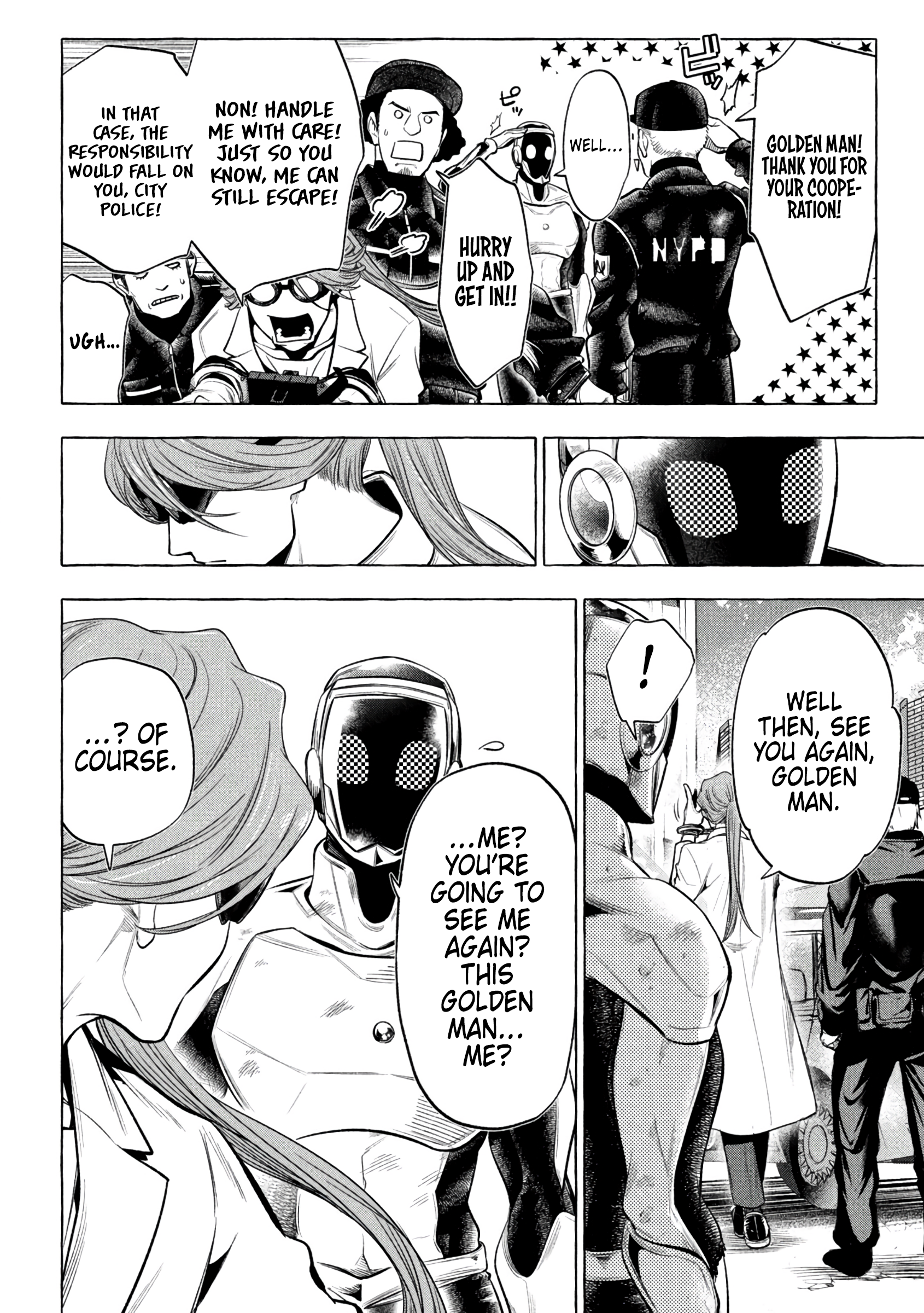 Read Golden Man Manga Online