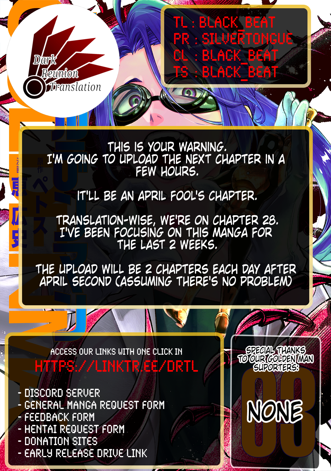 Read Golden Man Manga Online
