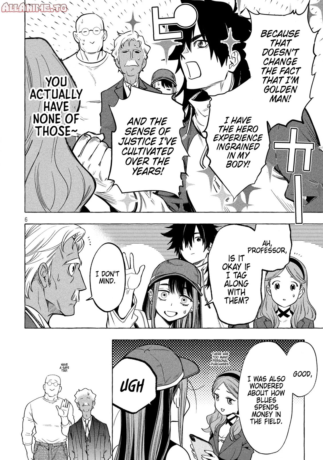 Read Golden Man Manga Online