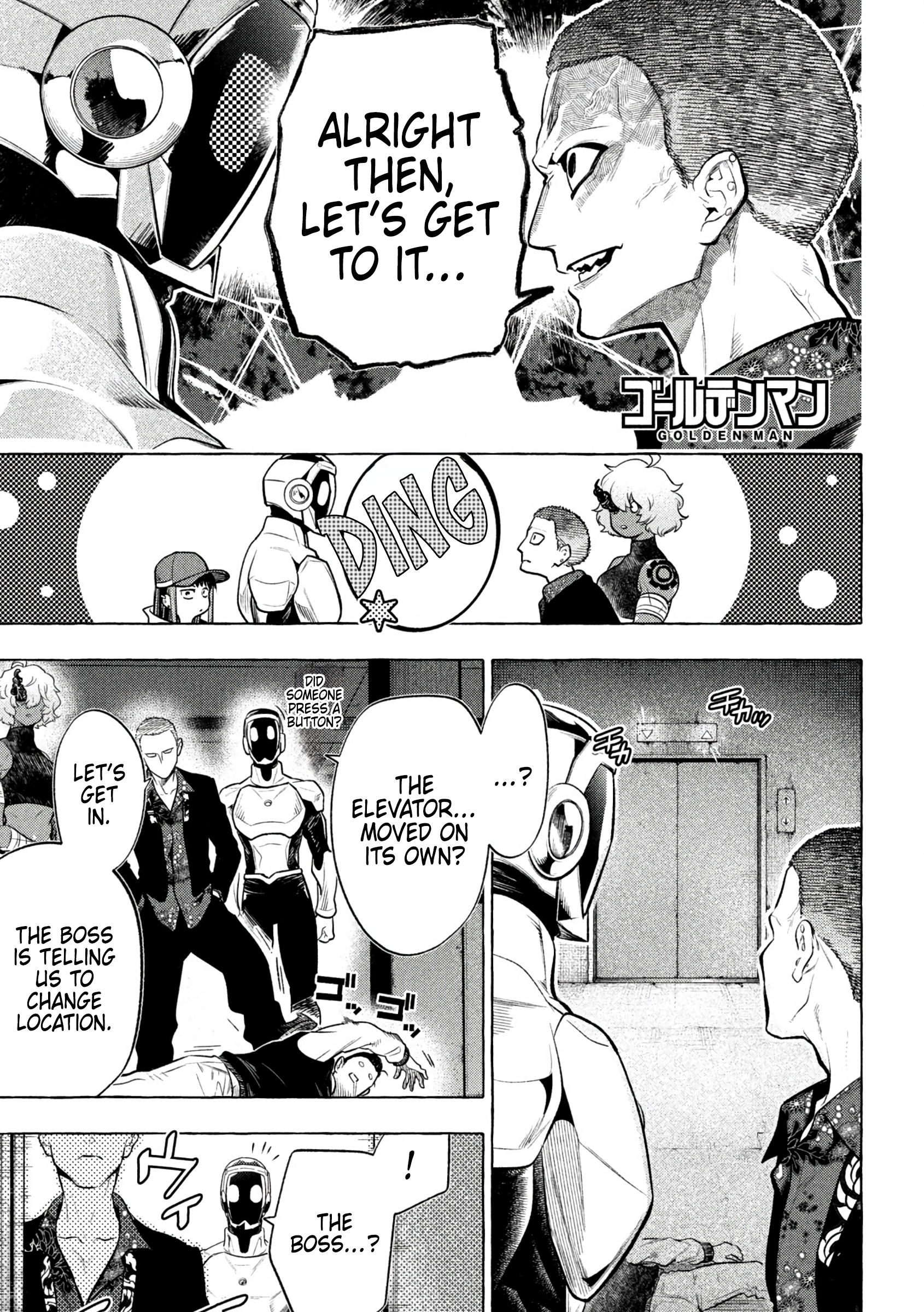 Read Golden Man Manga Online