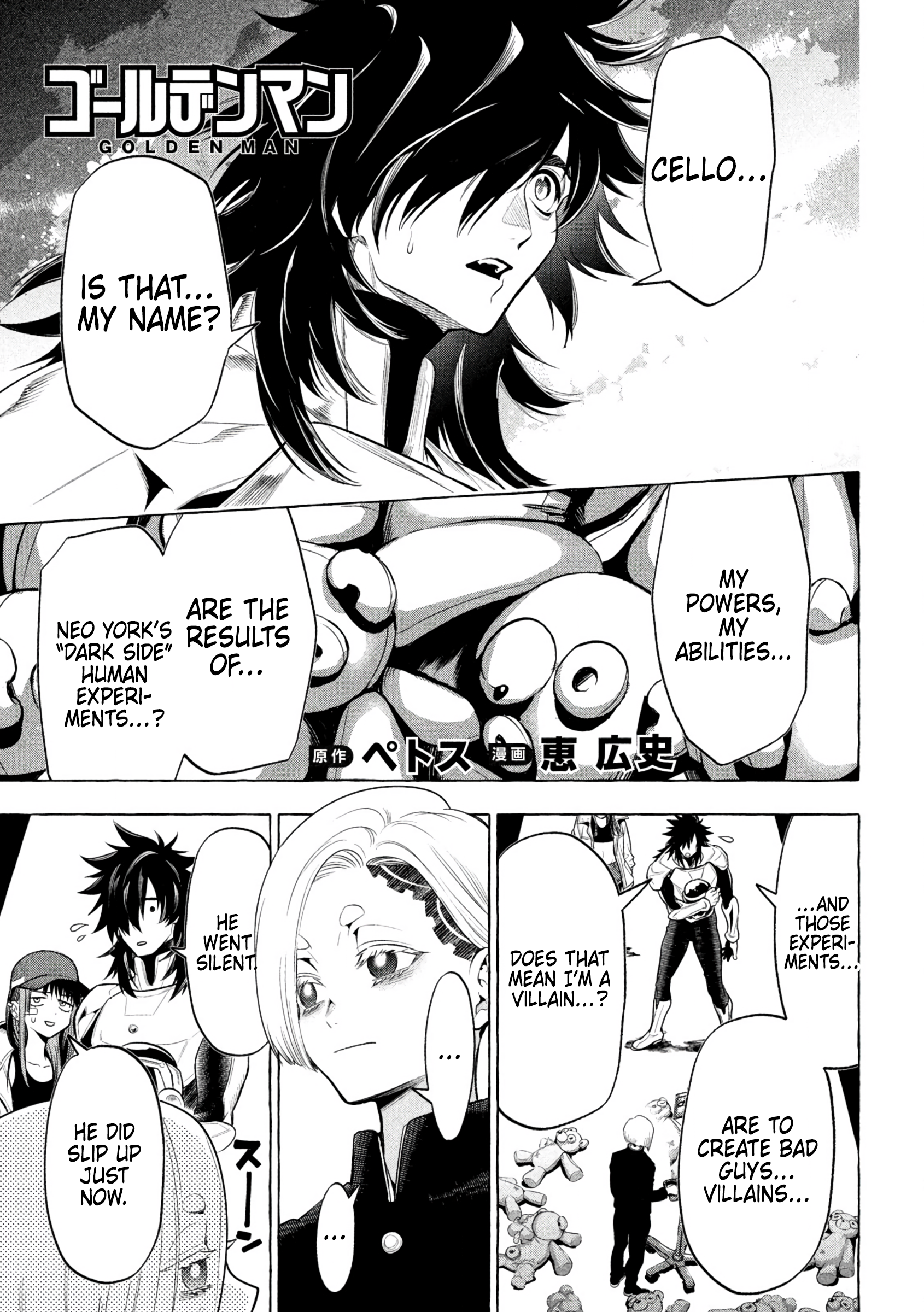 Read Golden Man Manga Online