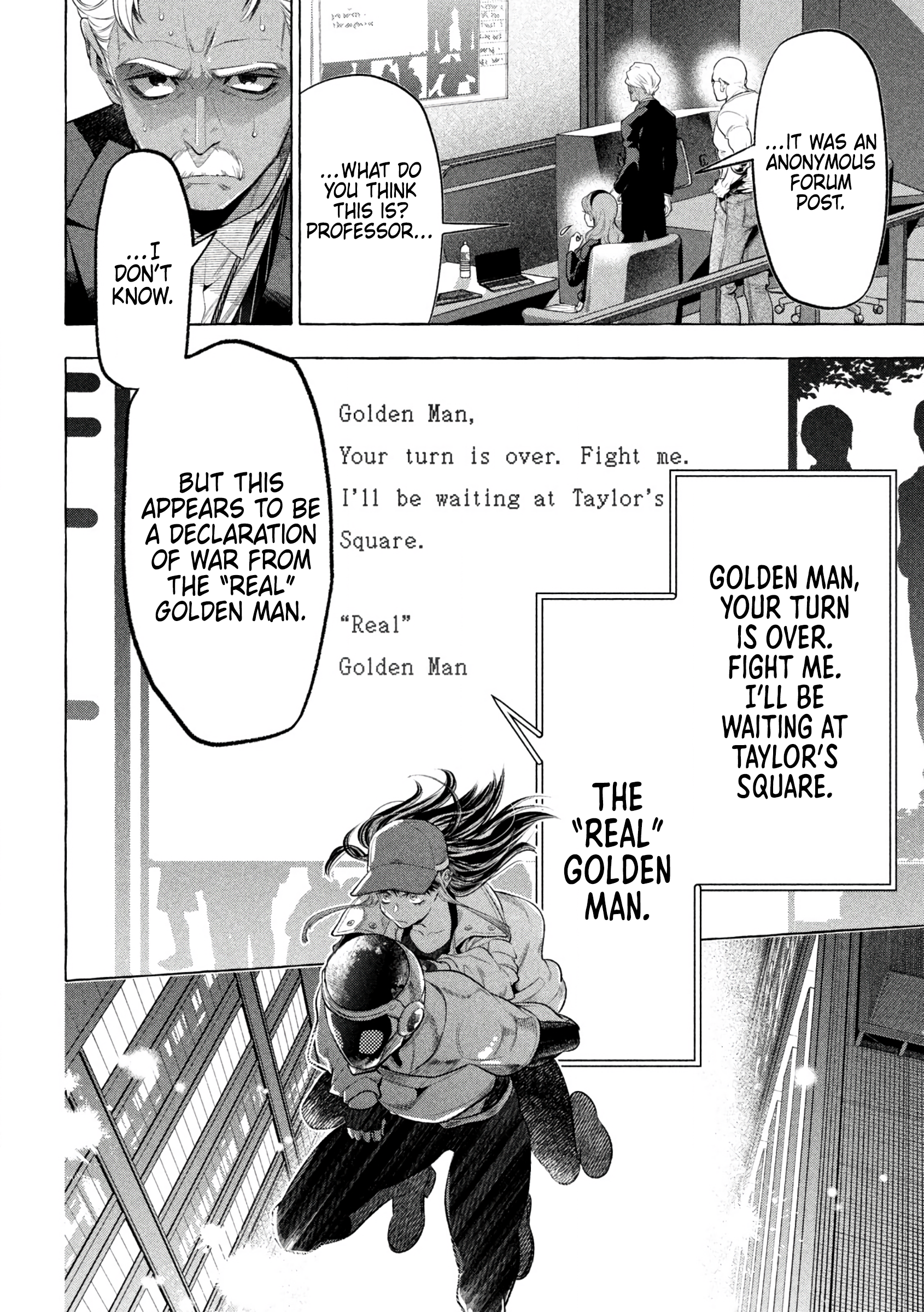 Read Golden Man Manga Online