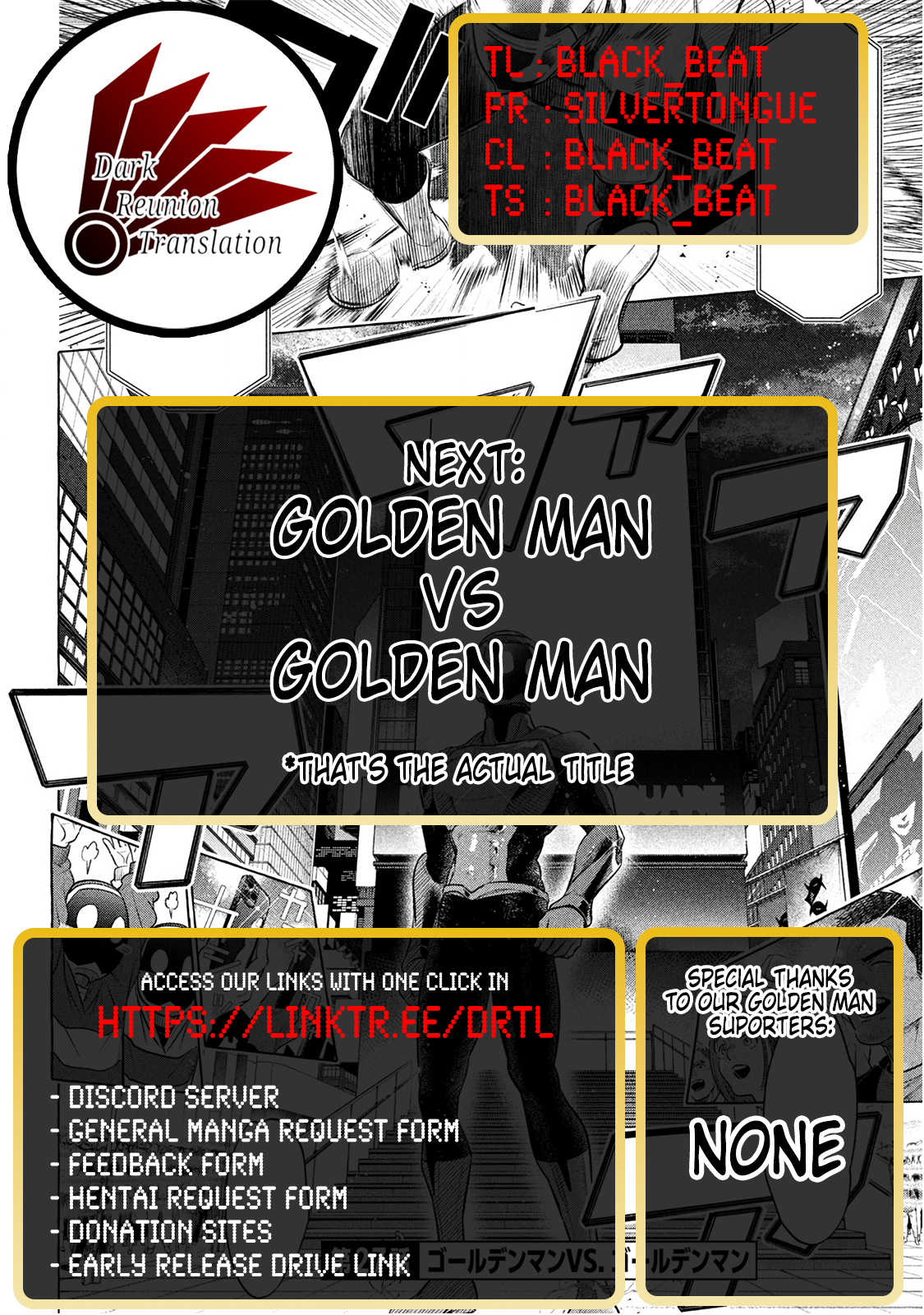 Read Golden Man Manga Online