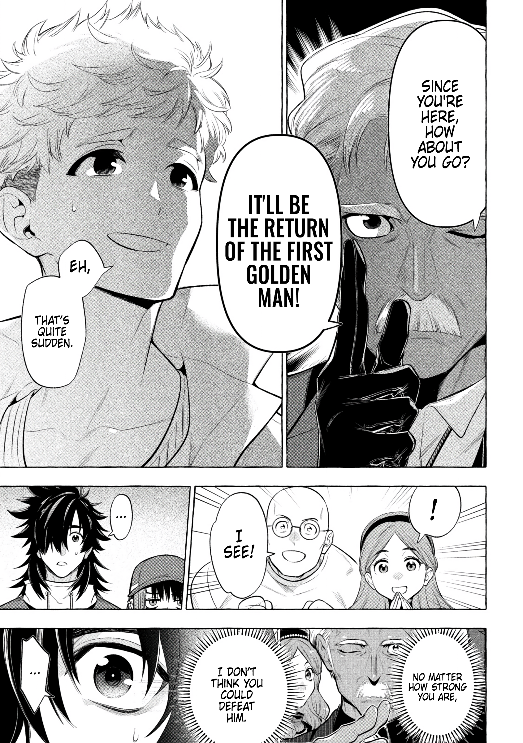 Read Golden Man Manga Online