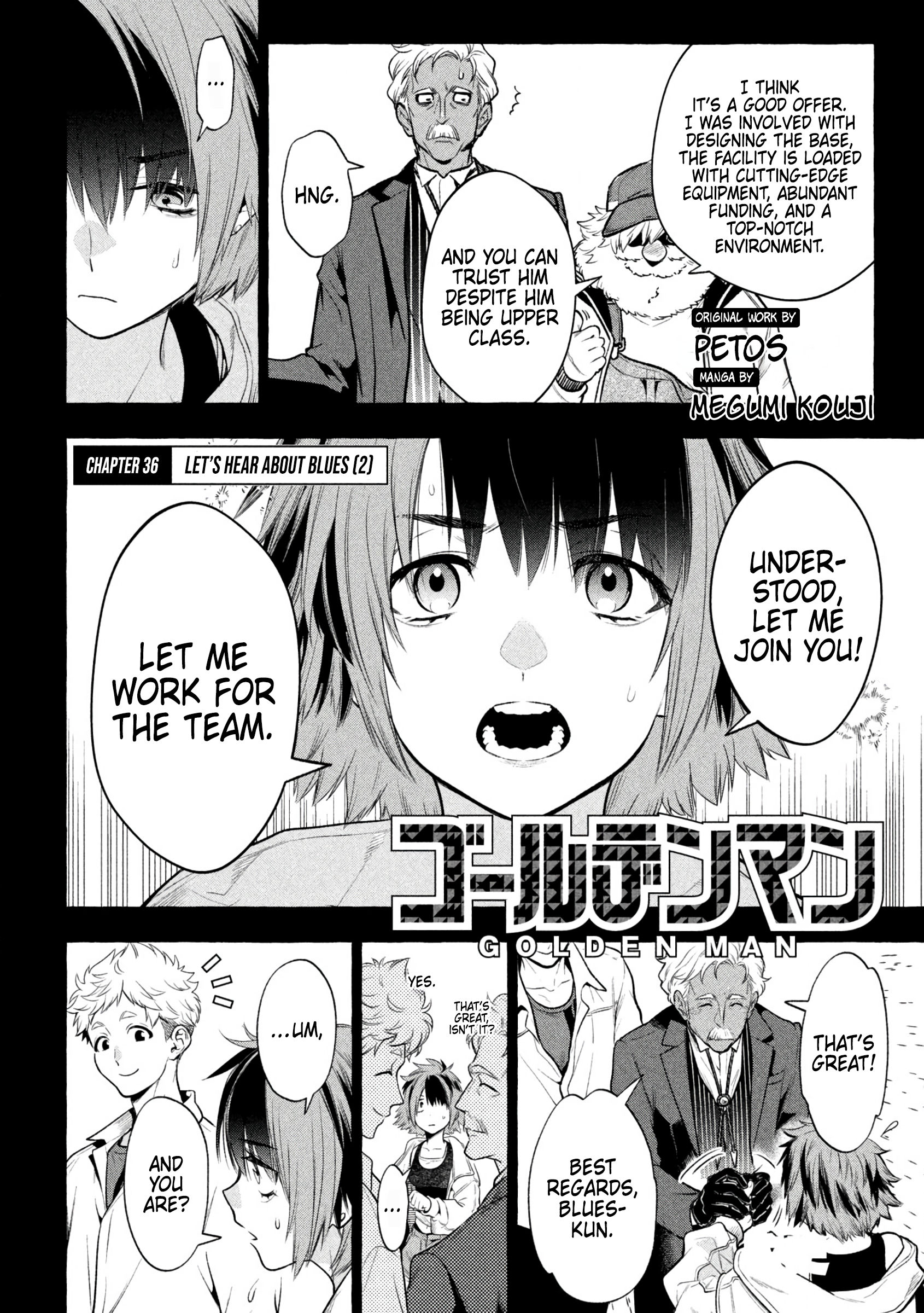 Read Golden Man Manga Online