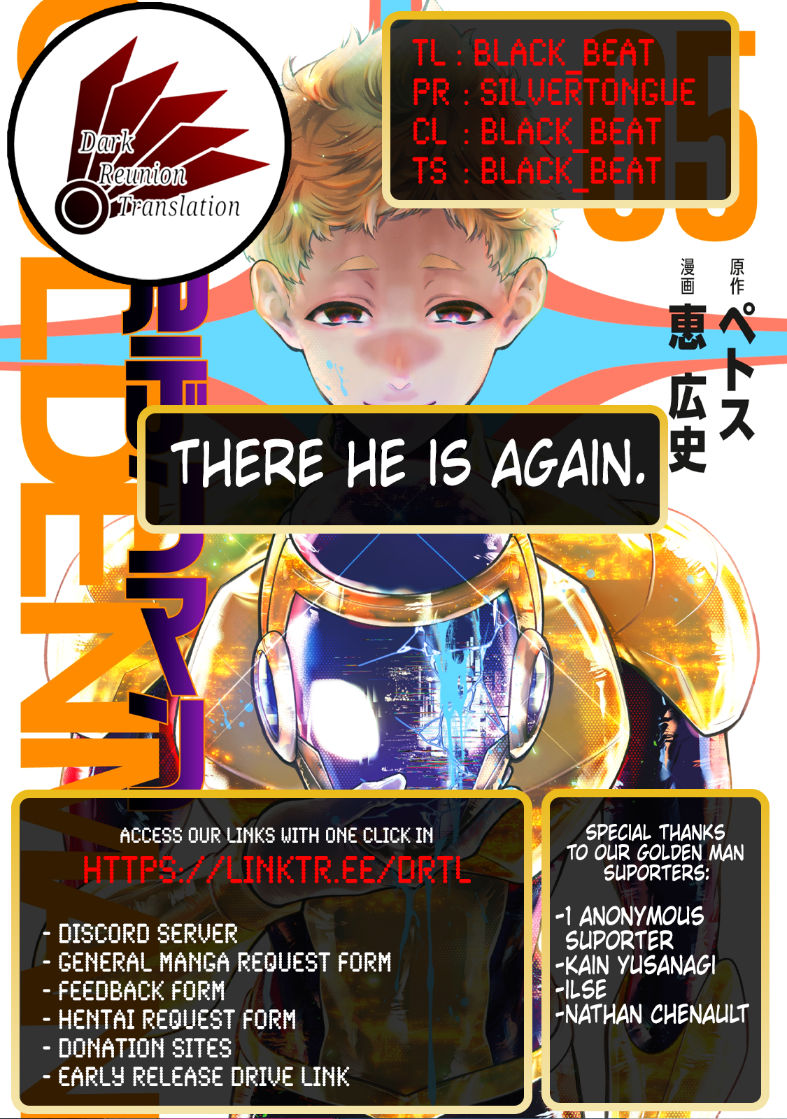 Read Golden Man Manga Online