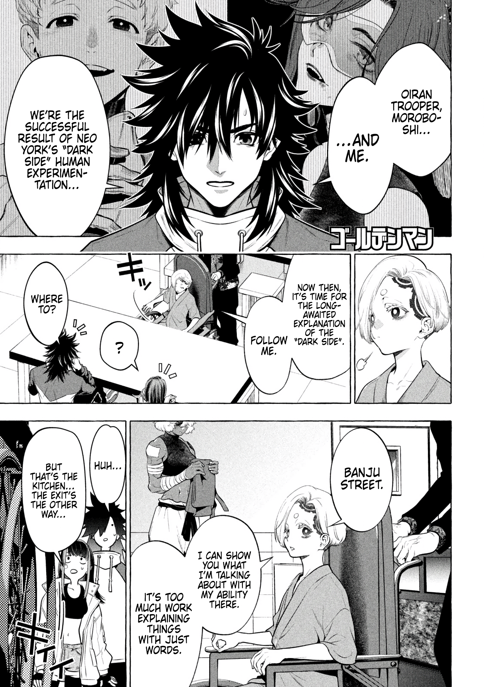 Read Golden Man Manga Online