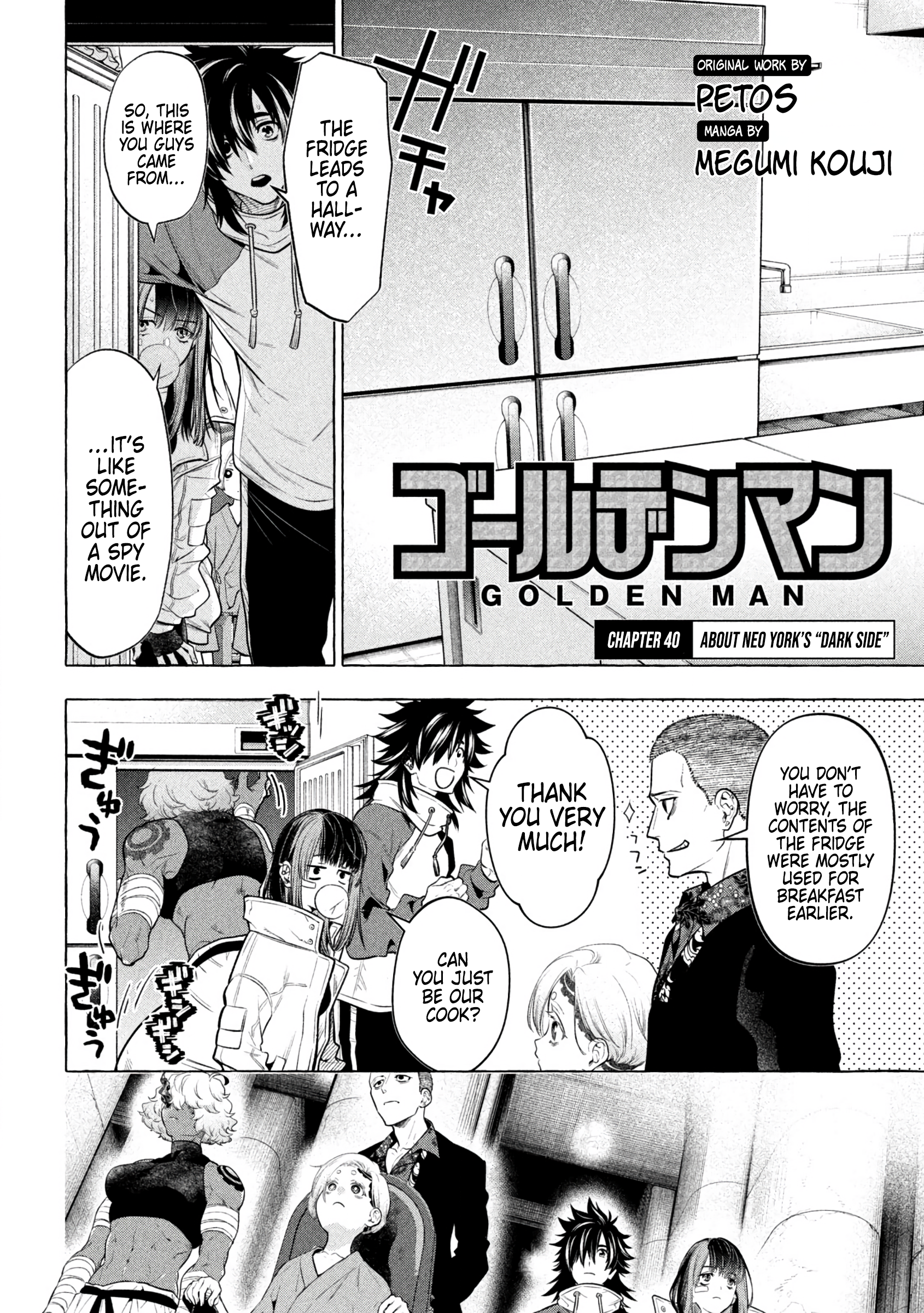 Read Golden Man Manga Online