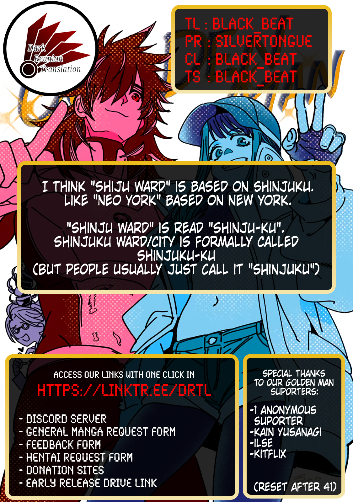 Read Golden Man Manga Online