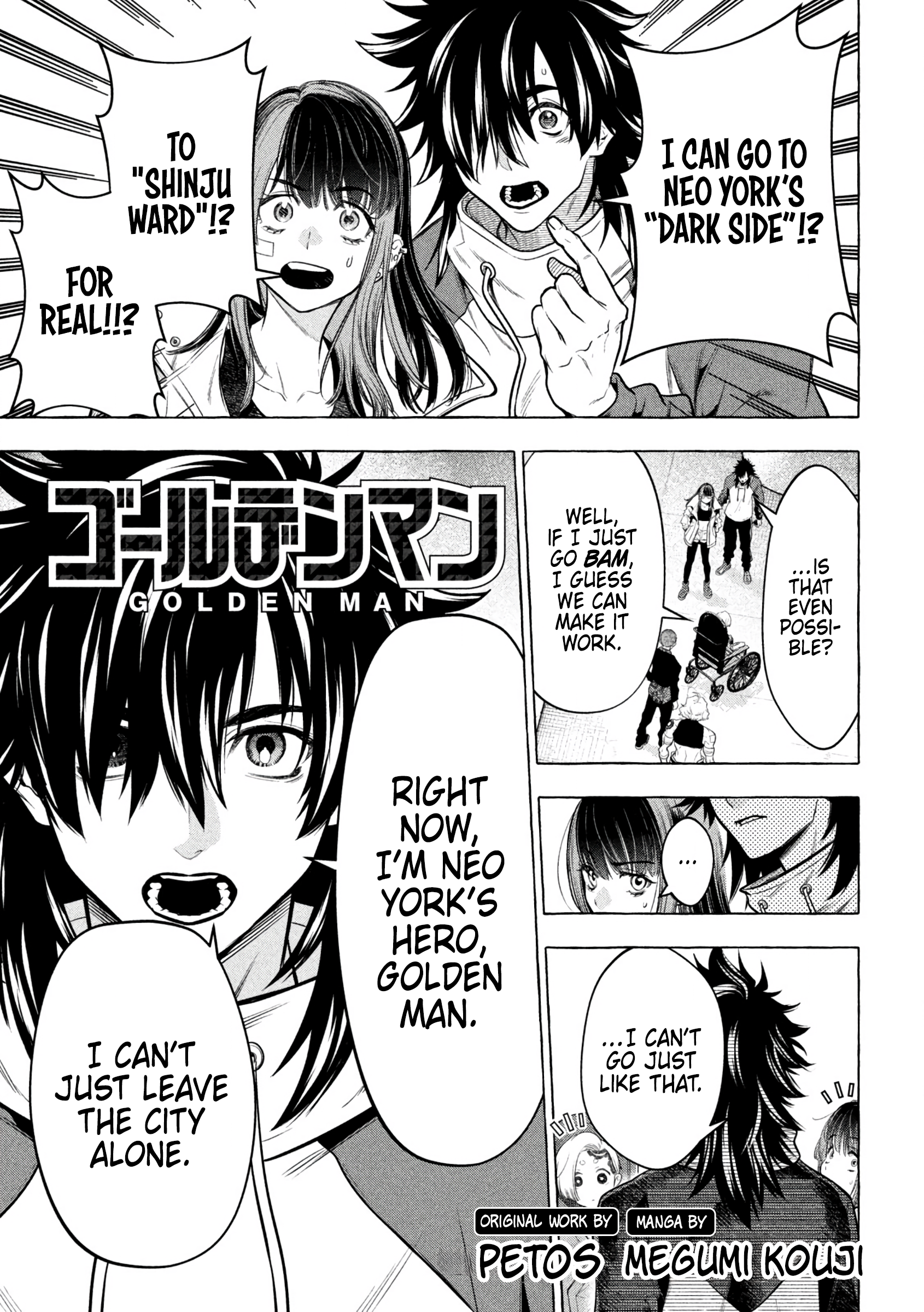 Read Golden Man Manga Online