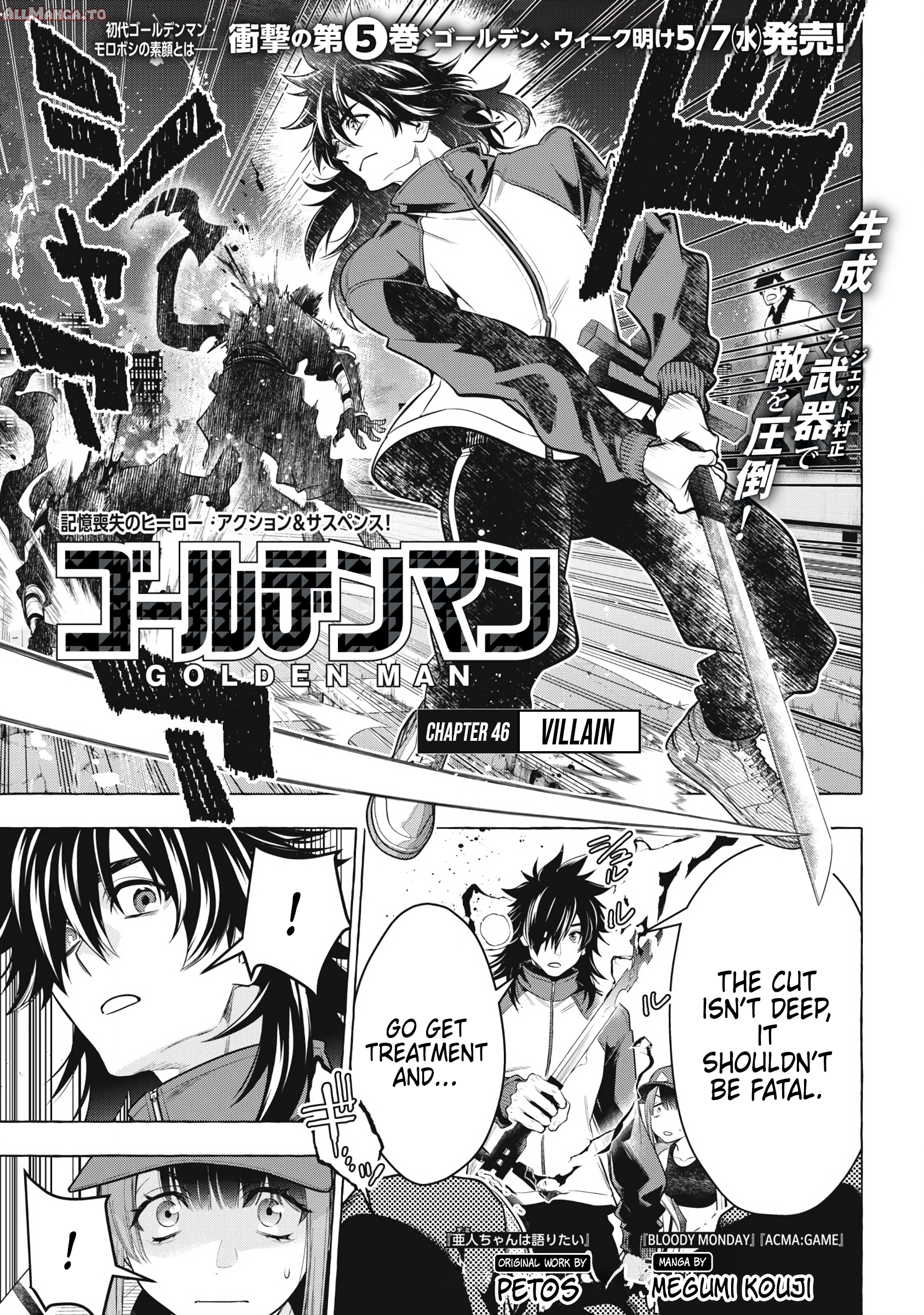 Read Golden Man Manga Online