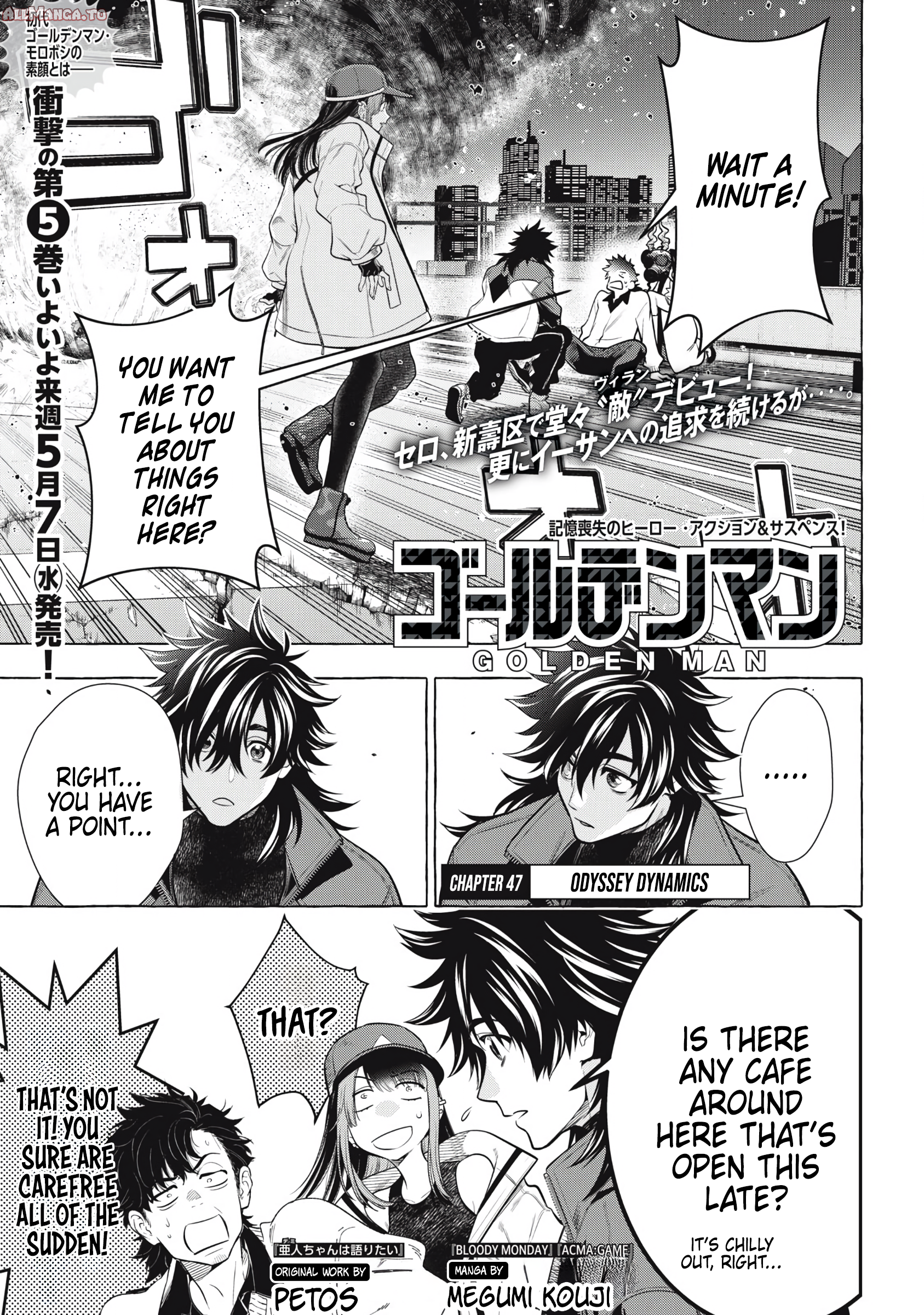 Read Golden Man Manga Online