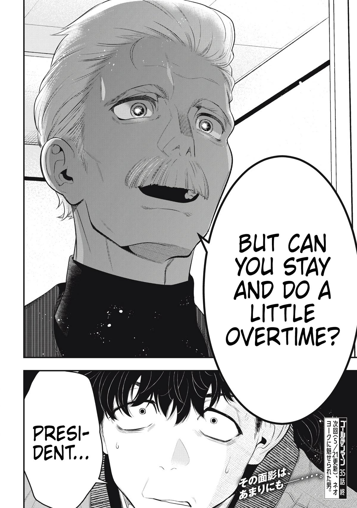 Read Golden Man Manga Online