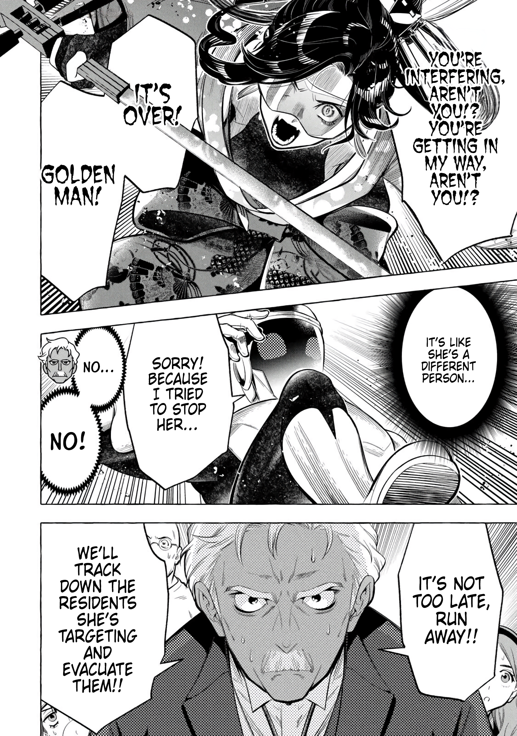 Read Golden Man Manga Online