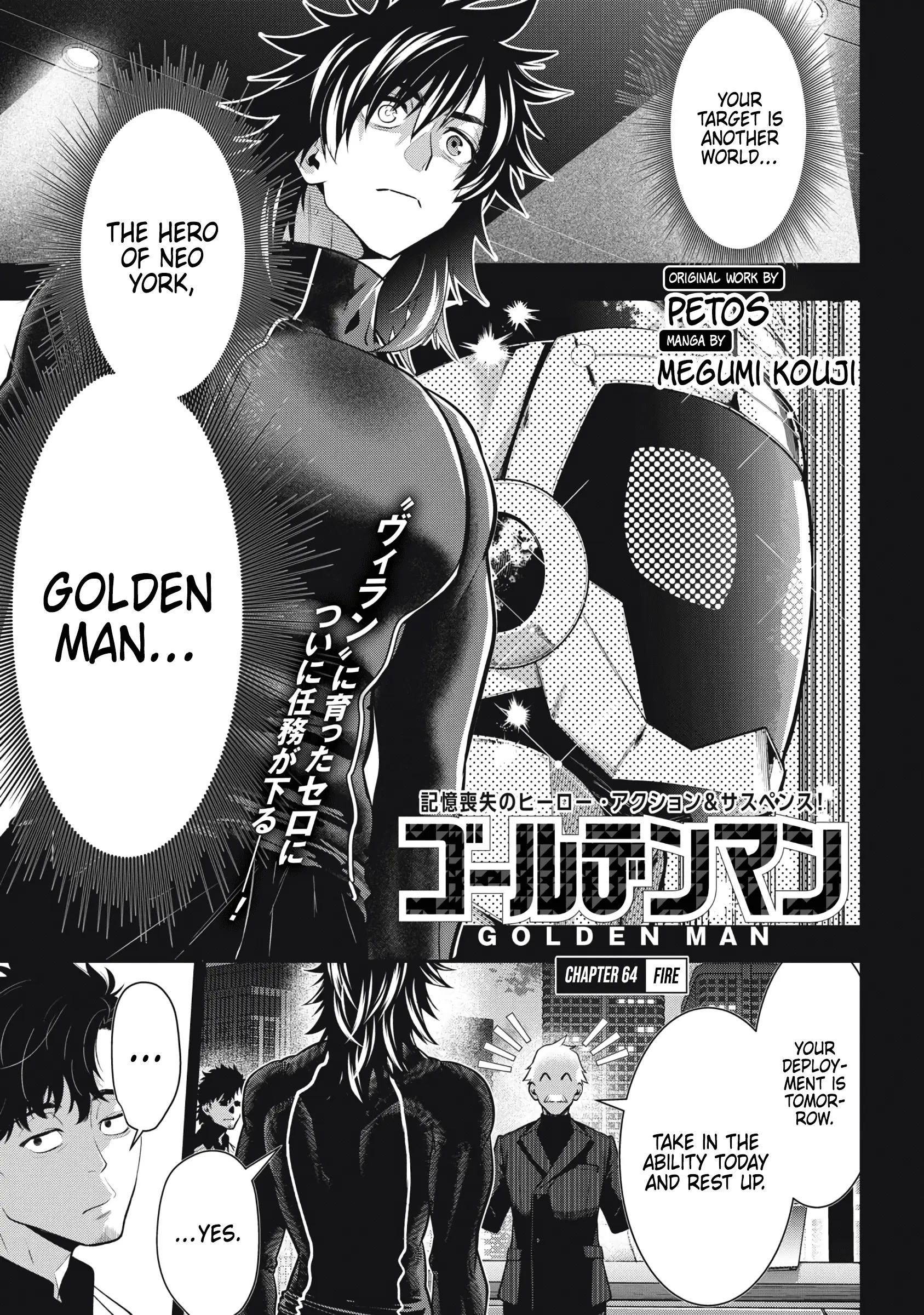 Read Golden Man Manga Online