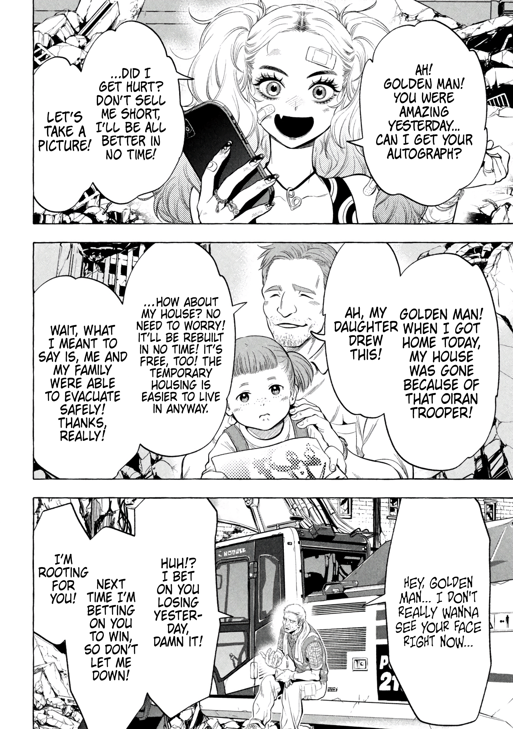 Read Golden Man Manga Online