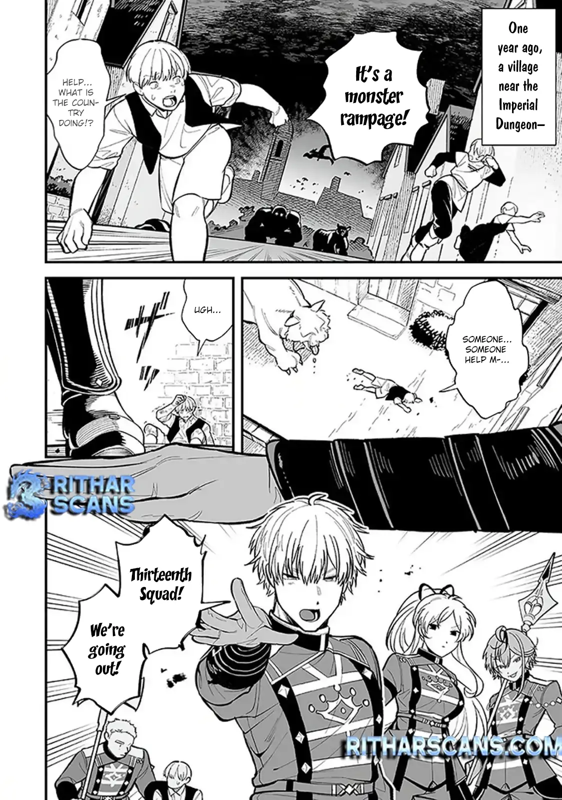 Read Haiiro no Ash Teikoku Kishidan wo Kubi ni Natta Ore wa Dungeon Toshi de Haiiro no Jinsei wo Hikkuri Kaesu Manga Online