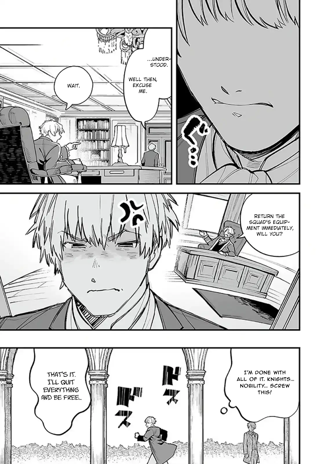 Read Haiiro no Ash Teikoku Kishidan wo Kubi ni Natta Ore wa Dungeon Toshi de Haiiro no Jinsei wo Hikkuri Kaesu Manga Online