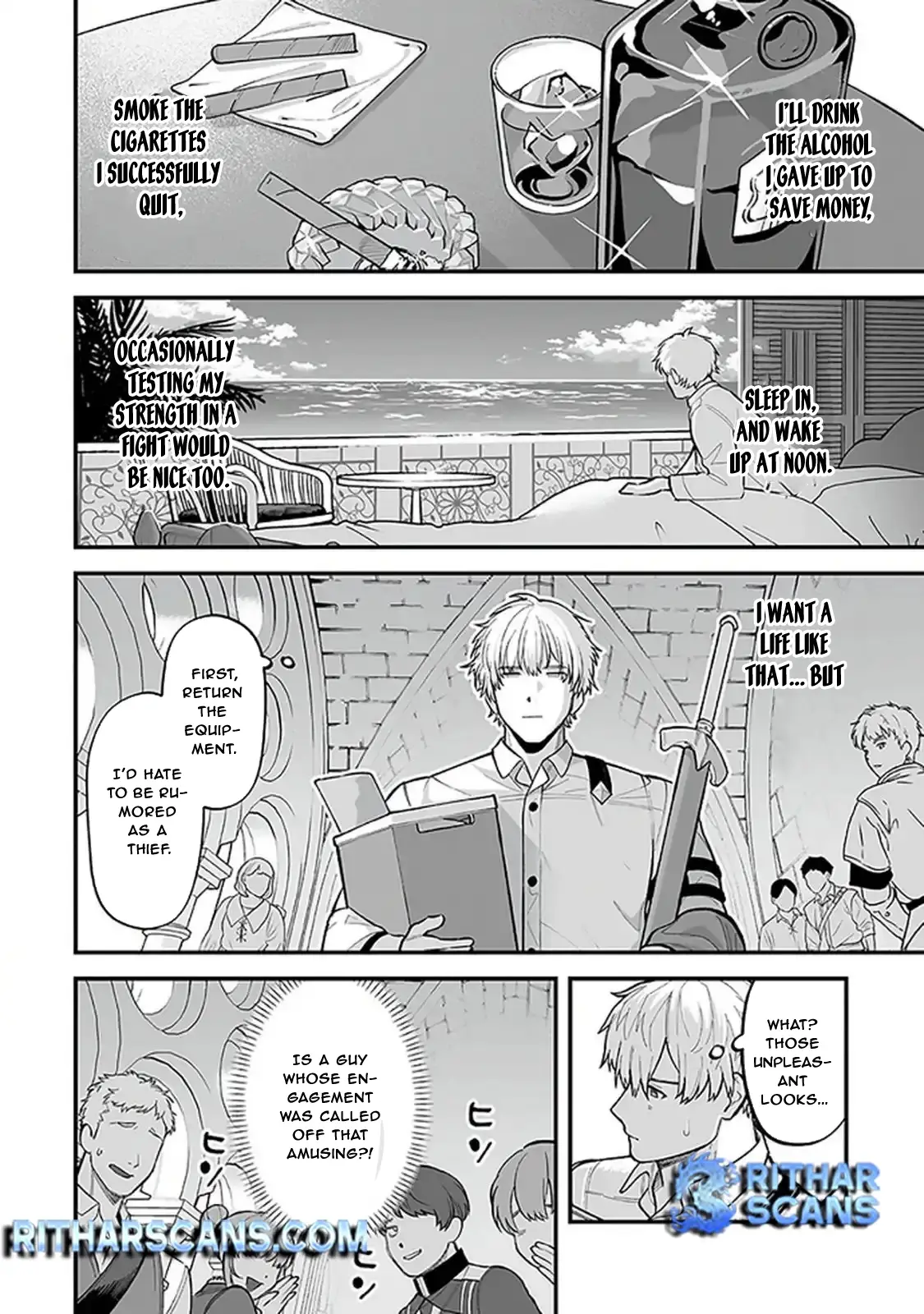 Read Haiiro no Ash Teikoku Kishidan wo Kubi ni Natta Ore wa Dungeon Toshi de Haiiro no Jinsei wo Hikkuri Kaesu Manga Online