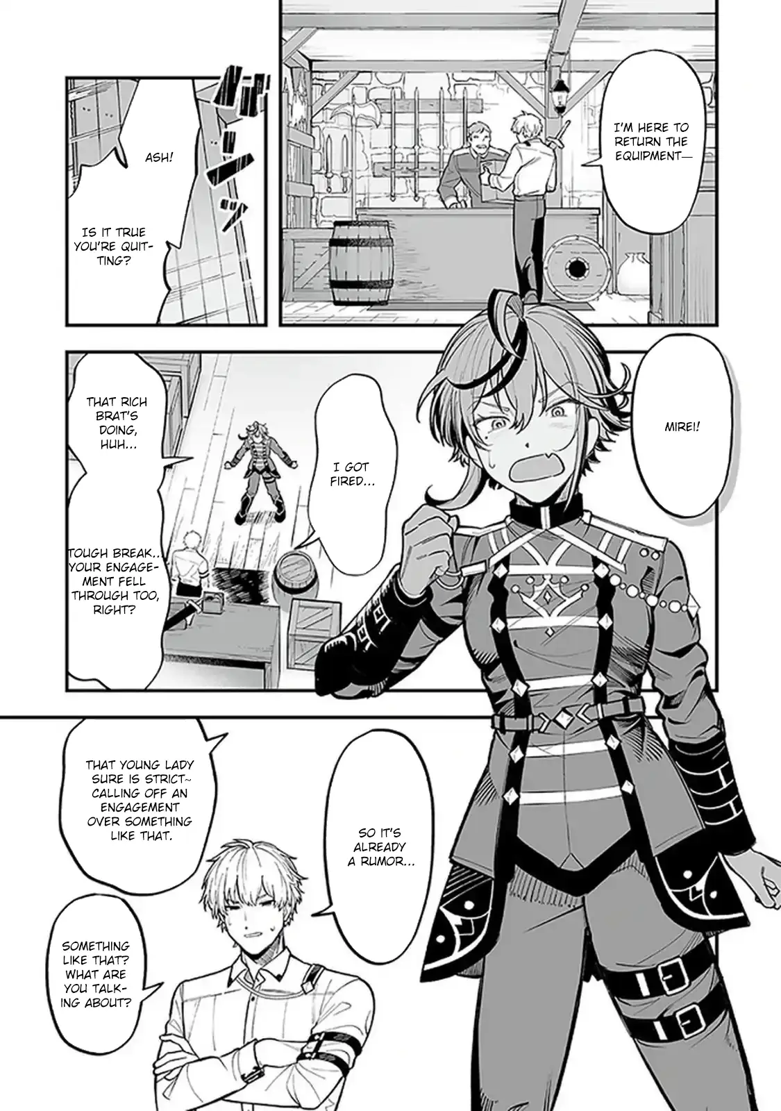 Read Haiiro no Ash Teikoku Kishidan wo Kubi ni Natta Ore wa Dungeon Toshi de Haiiro no Jinsei wo Hikkuri Kaesu Manga Online