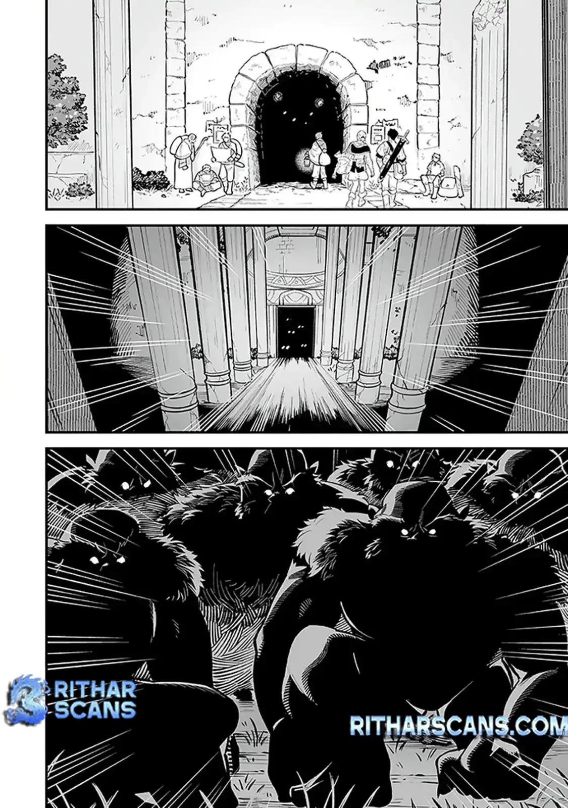 Read Haiiro no Ash Teikoku Kishidan wo Kubi ni Natta Ore wa Dungeon Toshi de Haiiro no Jinsei wo Hikkuri Kaesu Manga Online