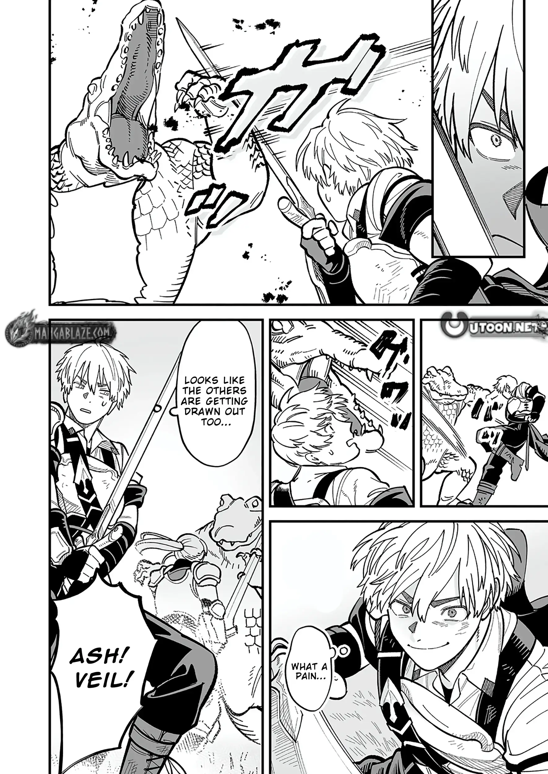 Read Haiiro no Ash Teikoku Kishidan wo Kubi ni Natta Ore wa Dungeon Toshi de Haiiro no Jinsei wo Hikkuri Kaesu Manga Online