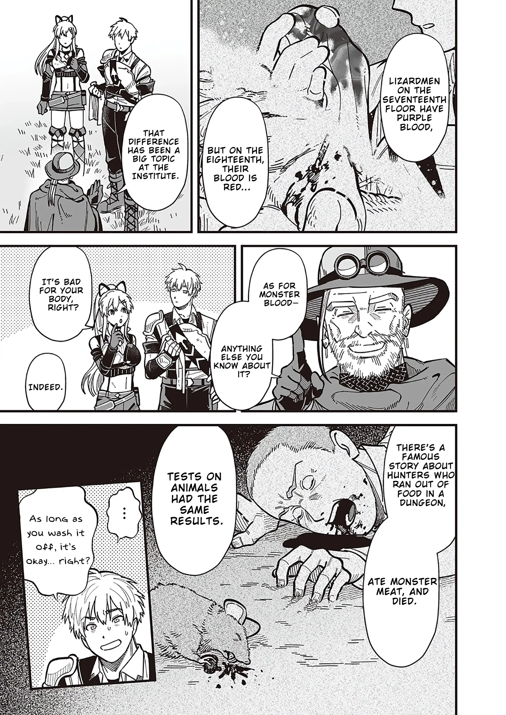 Read Haiiro no Ash Teikoku Kishidan wo Kubi ni Natta Ore wa Dungeon Toshi de Haiiro no Jinsei wo Hikkuri Kaesu Manga Online