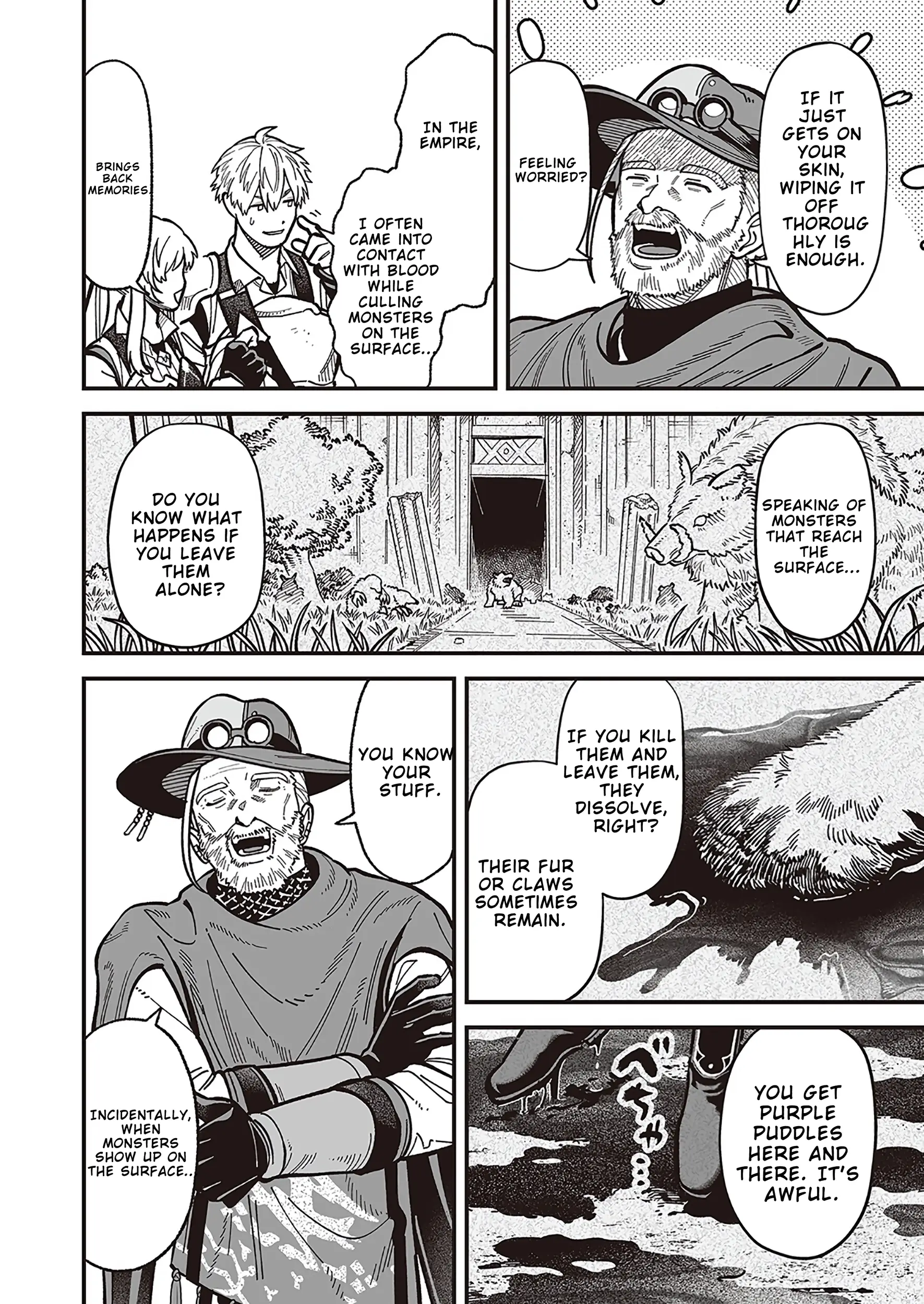 Read Haiiro no Ash Teikoku Kishidan wo Kubi ni Natta Ore wa Dungeon Toshi de Haiiro no Jinsei wo Hikkuri Kaesu Manga Online