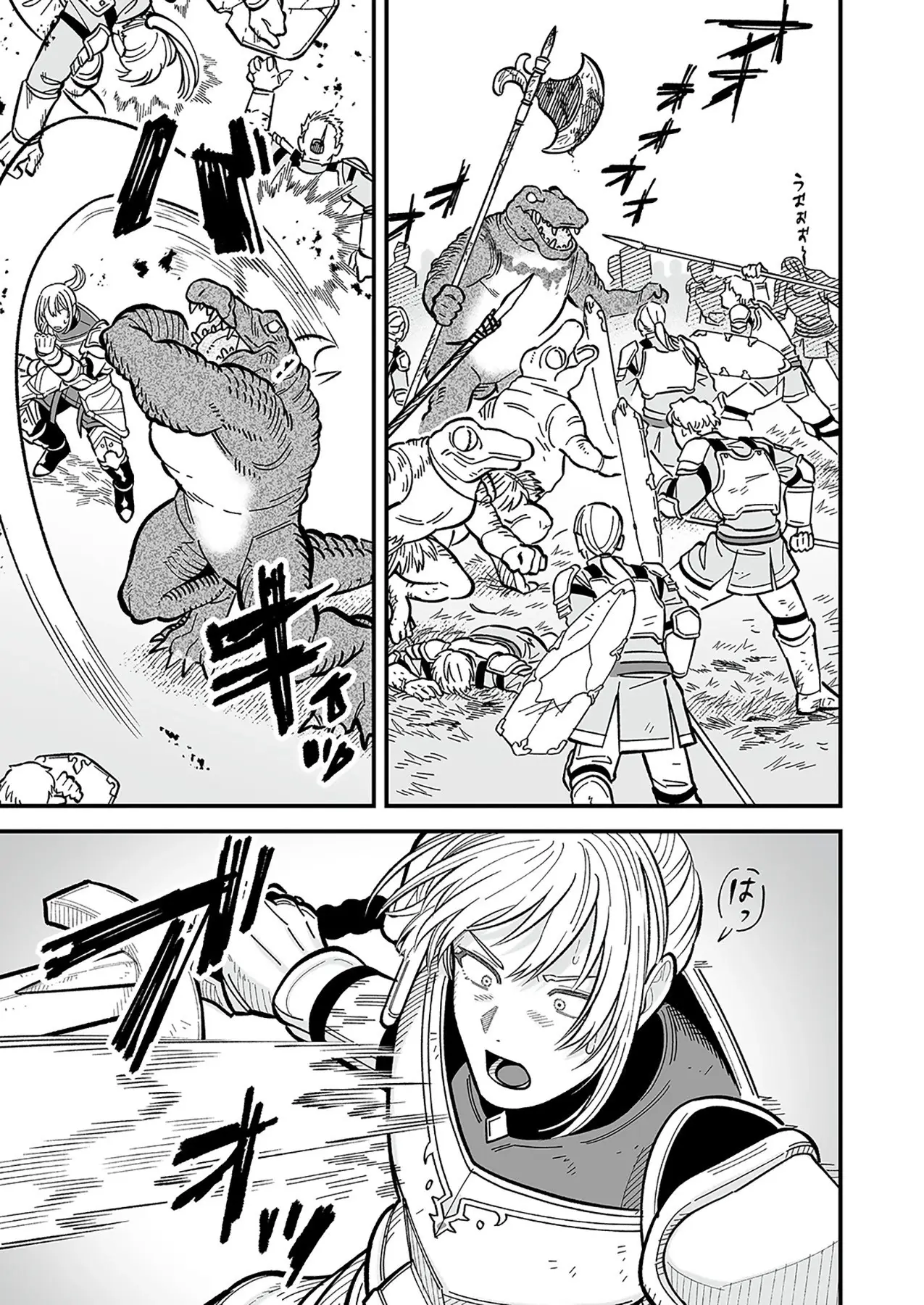 Read Haiiro no Ash Teikoku Kishidan wo Kubi ni Natta Ore wa Dungeon Toshi de Haiiro no Jinsei wo Hikkuri Kaesu Manga Online