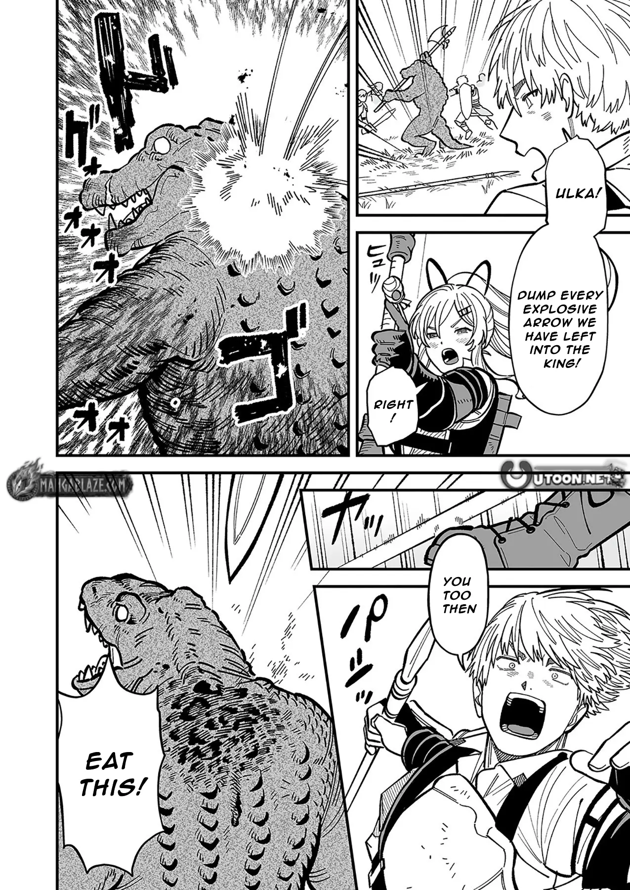 Read Haiiro no Ash Teikoku Kishidan wo Kubi ni Natta Ore wa Dungeon Toshi de Haiiro no Jinsei wo Hikkuri Kaesu Manga Online