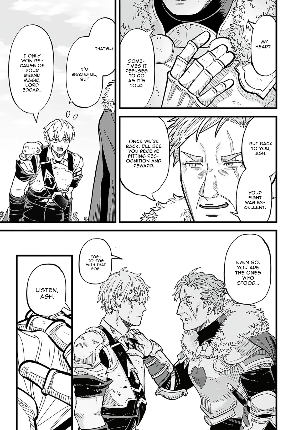 Read Haiiro no Ash Teikoku Kishidan wo Kubi ni Natta Ore wa Dungeon Toshi de Haiiro no Jinsei wo Hikkuri Kaesu Manga Online