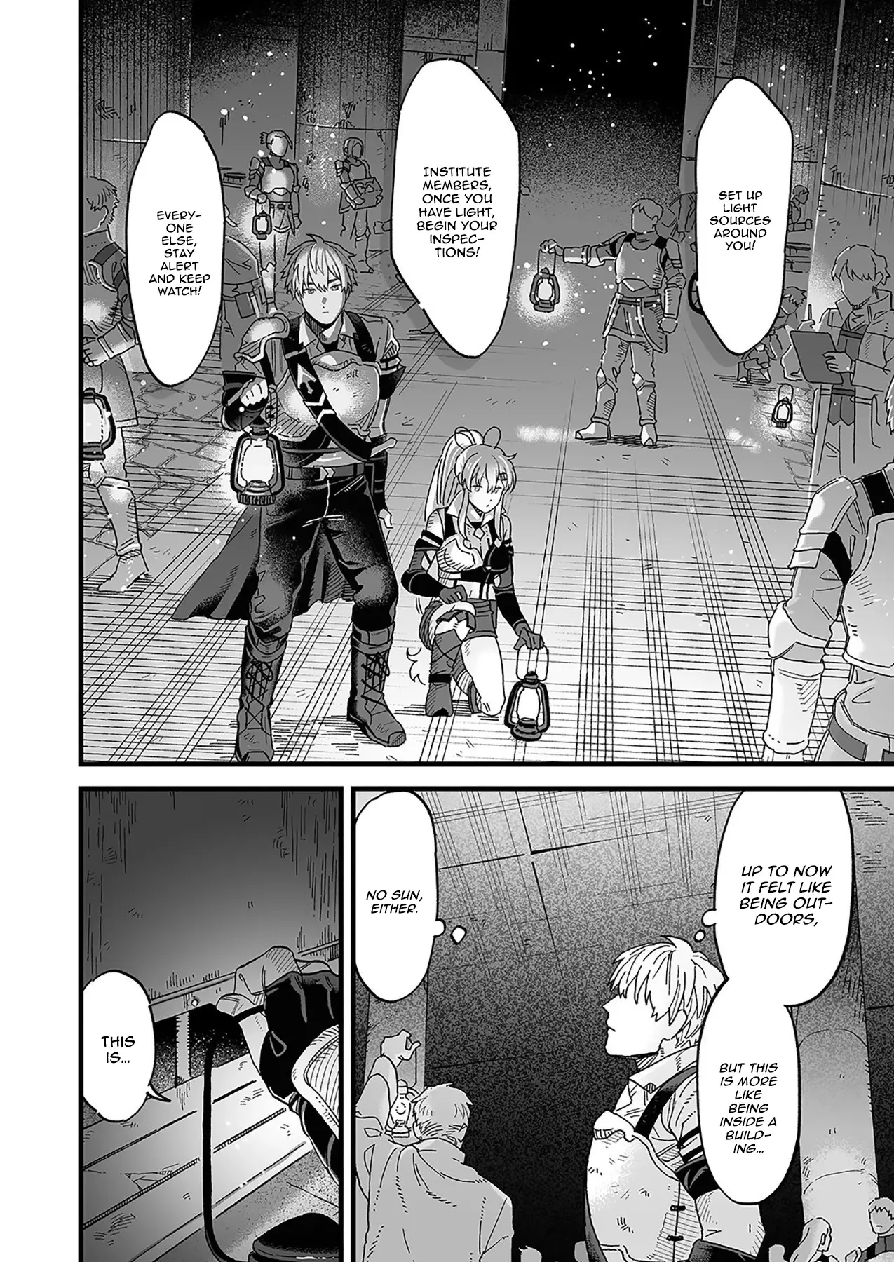 Read Haiiro no Ash Teikoku Kishidan wo Kubi ni Natta Ore wa Dungeon Toshi de Haiiro no Jinsei wo Hikkuri Kaesu Manga Online