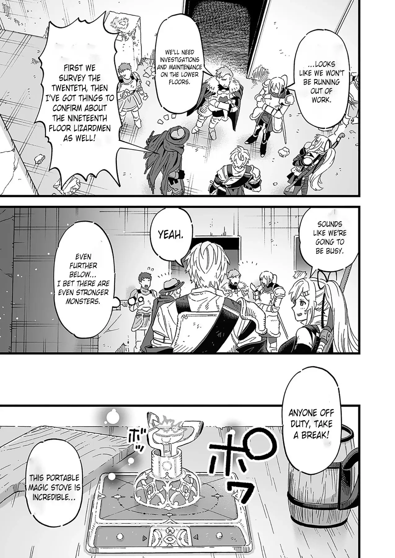 Read Haiiro no Ash Teikoku Kishidan wo Kubi ni Natta Ore wa Dungeon Toshi de Haiiro no Jinsei wo Hikkuri Kaesu Manga Online