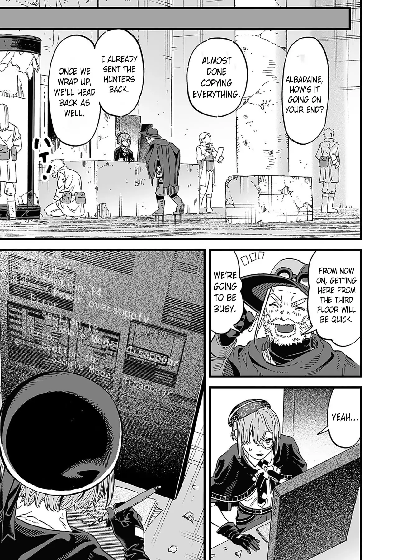 Read Haiiro no Ash Teikoku Kishidan wo Kubi ni Natta Ore wa Dungeon Toshi de Haiiro no Jinsei wo Hikkuri Kaesu Manga Online