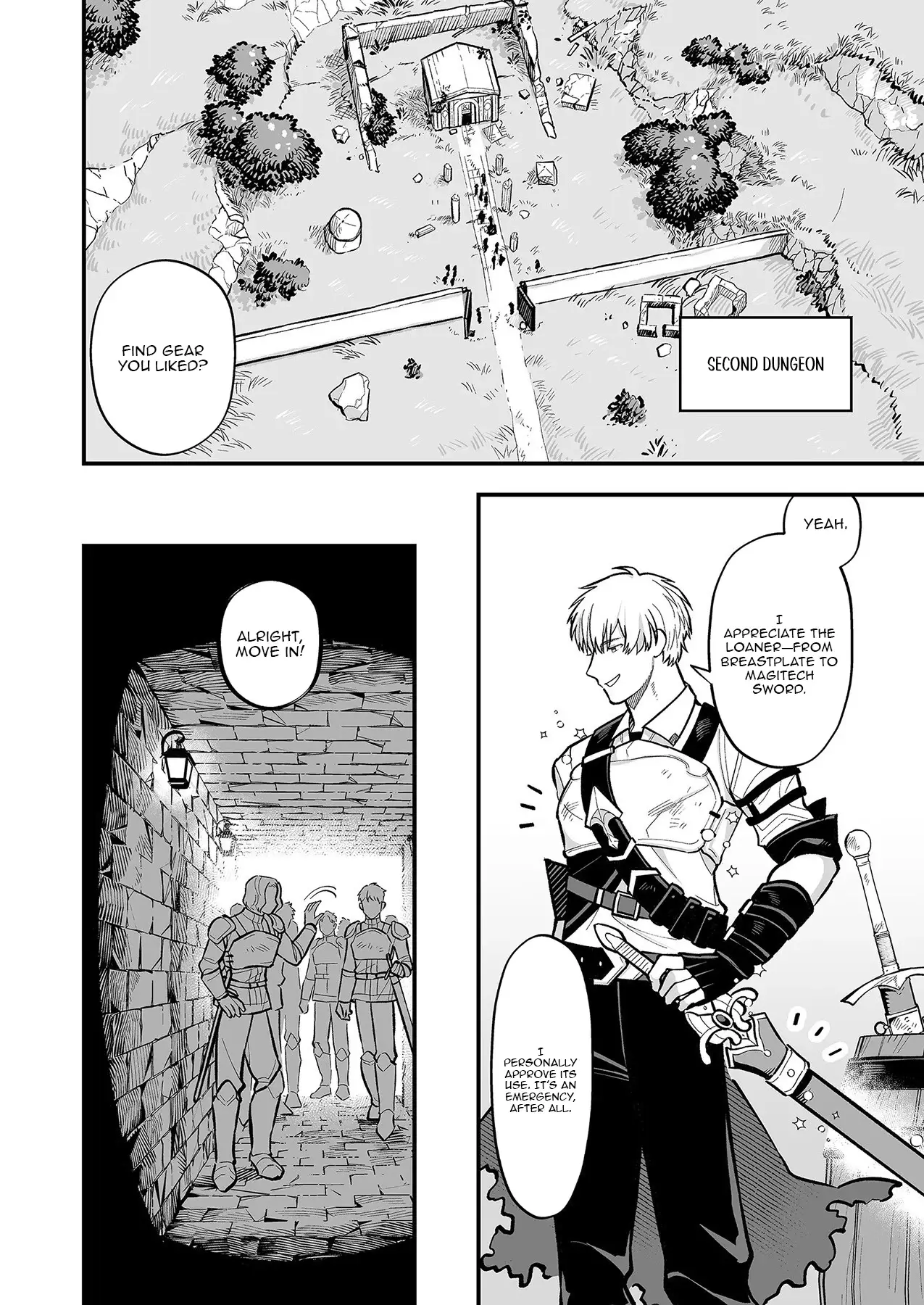 Read Haiiro no Ash Teikoku Kishidan wo Kubi ni Natta Ore wa Dungeon Toshi de Haiiro no Jinsei wo Hikkuri Kaesu Manga Online