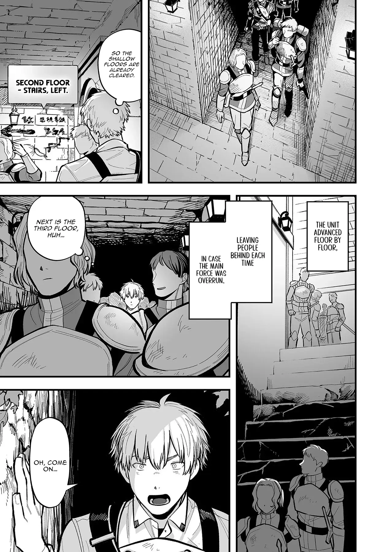 Read Haiiro no Ash Teikoku Kishidan wo Kubi ni Natta Ore wa Dungeon Toshi de Haiiro no Jinsei wo Hikkuri Kaesu Manga Online