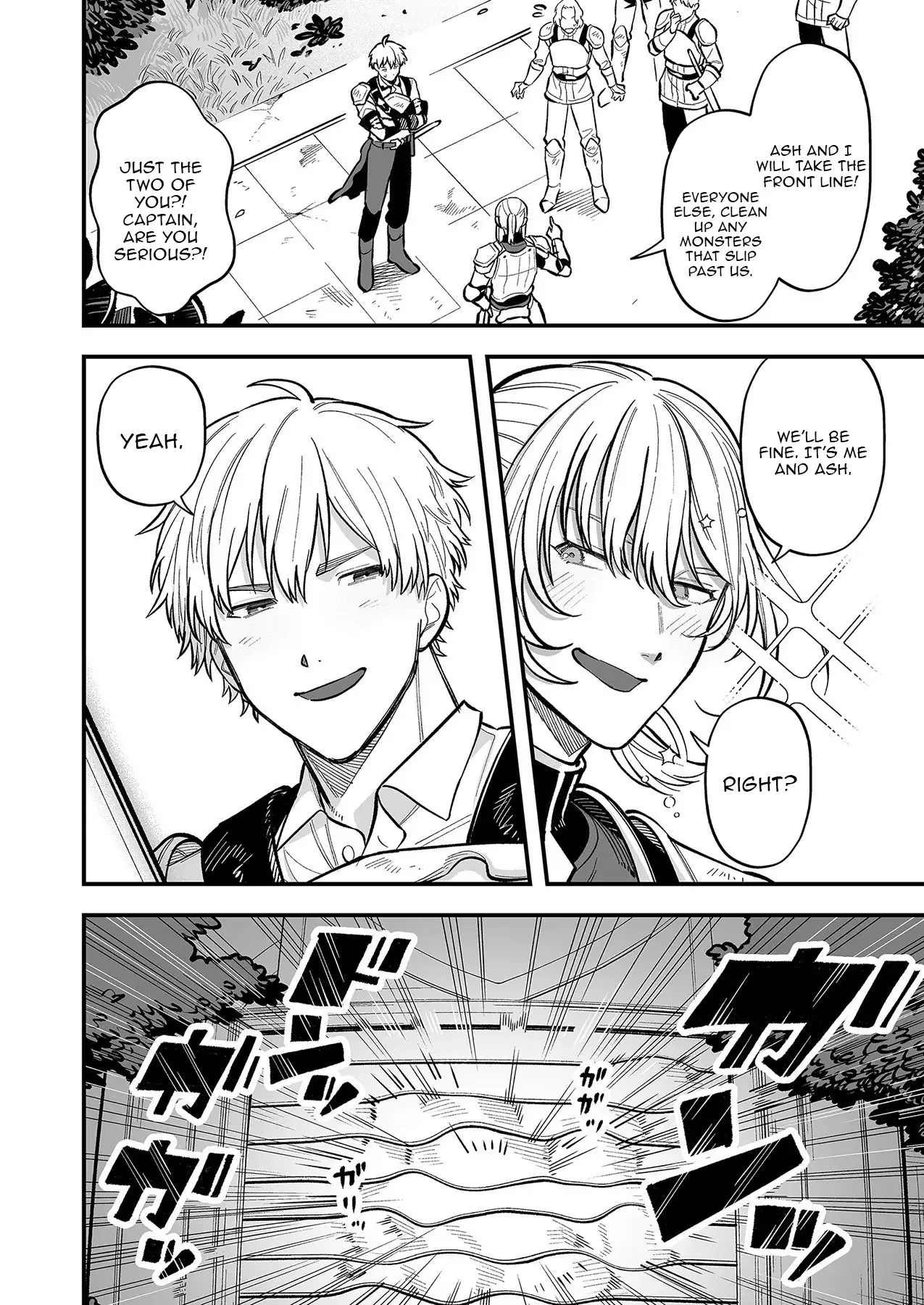 Read Haiiro no Ash Teikoku Kishidan wo Kubi ni Natta Ore wa Dungeon Toshi de Haiiro no Jinsei wo Hikkuri Kaesu Manga Online