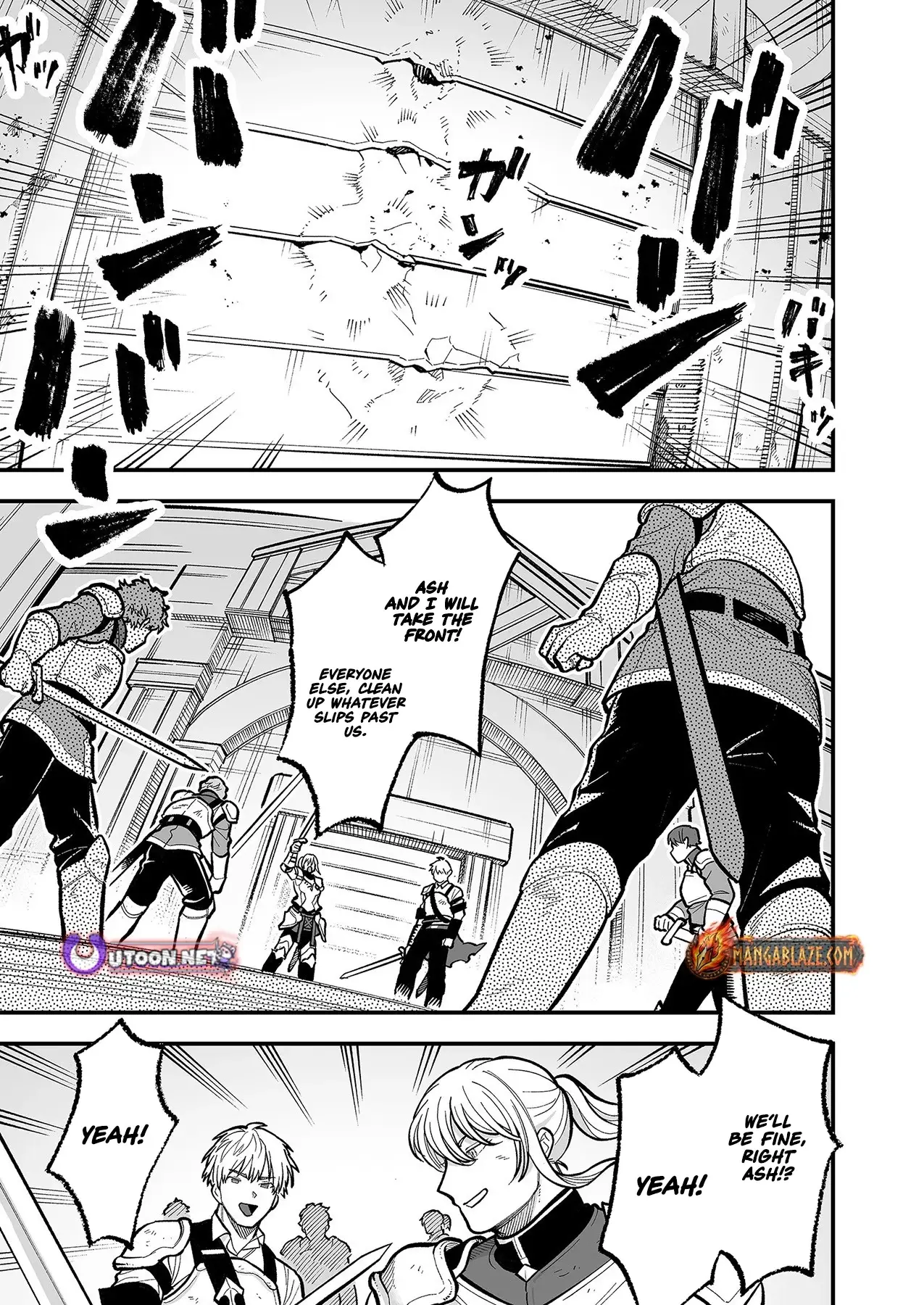 Read Haiiro no Ash Teikoku Kishidan wo Kubi ni Natta Ore wa Dungeon Toshi de Haiiro no Jinsei wo Hikkuri Kaesu Manga Online