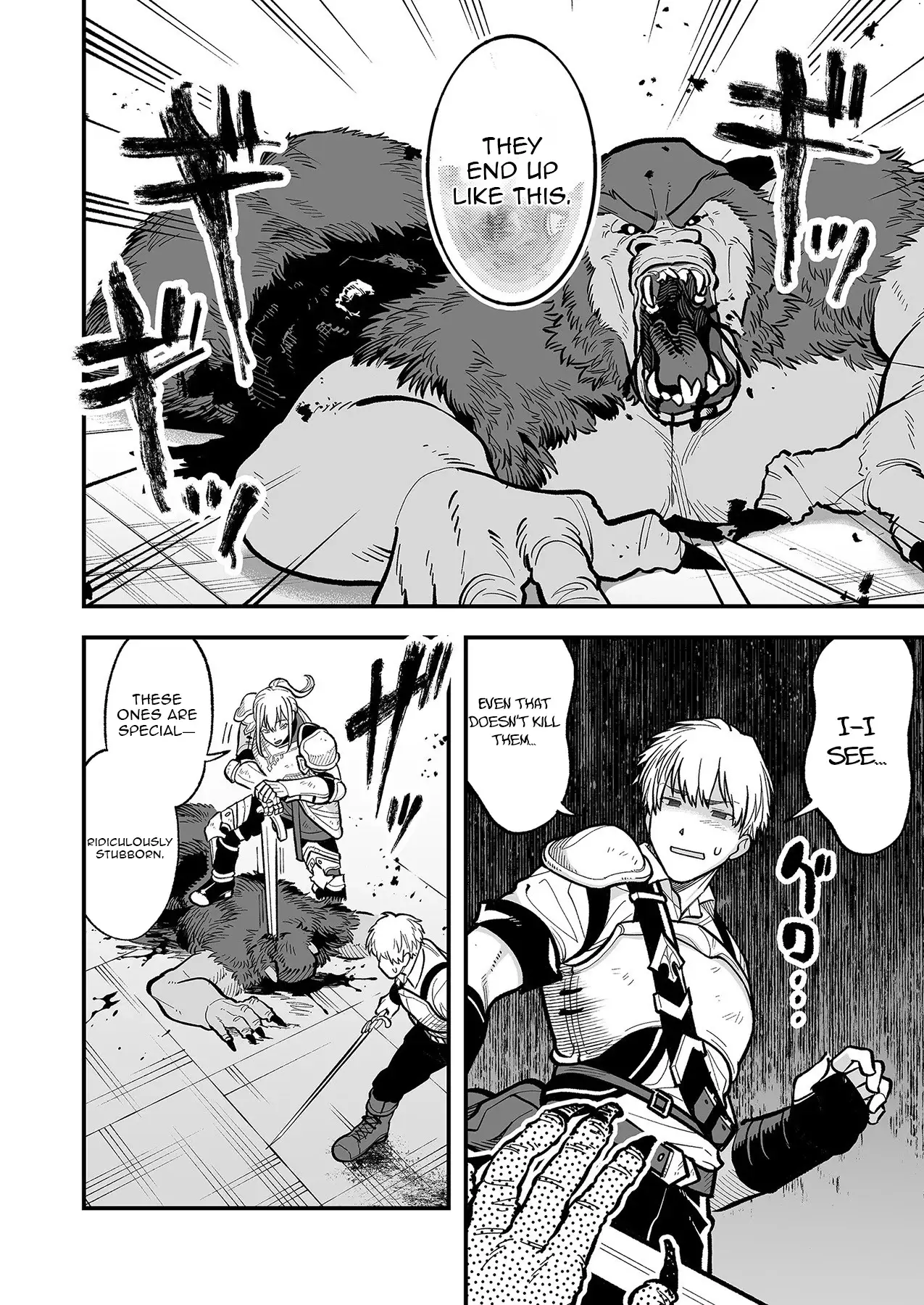 Read Haiiro no Ash Teikoku Kishidan wo Kubi ni Natta Ore wa Dungeon Toshi de Haiiro no Jinsei wo Hikkuri Kaesu Manga Online