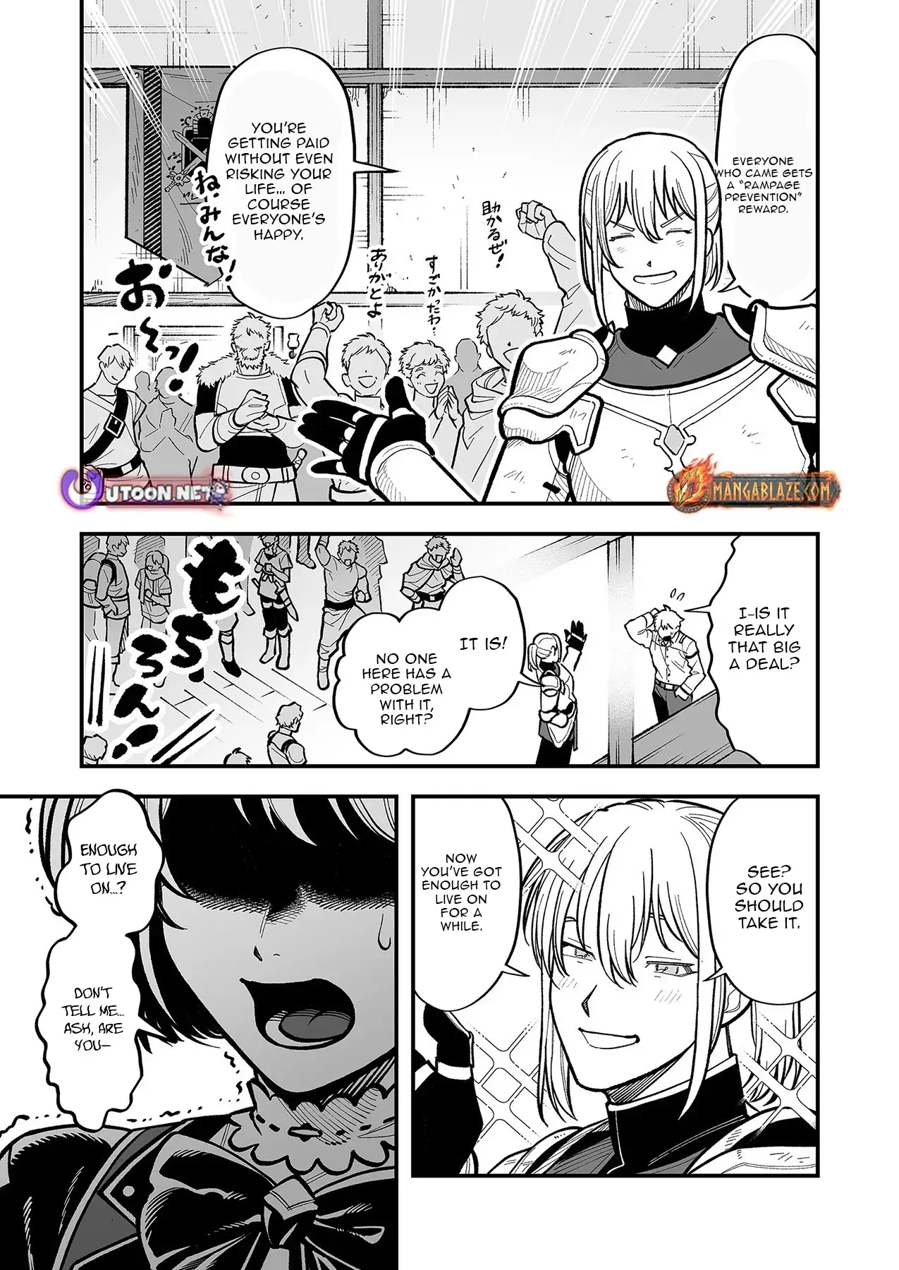 Read Haiiro no Ash Teikoku Kishidan wo Kubi ni Natta Ore wa Dungeon Toshi de Haiiro no Jinsei wo Hikkuri Kaesu Manga Online