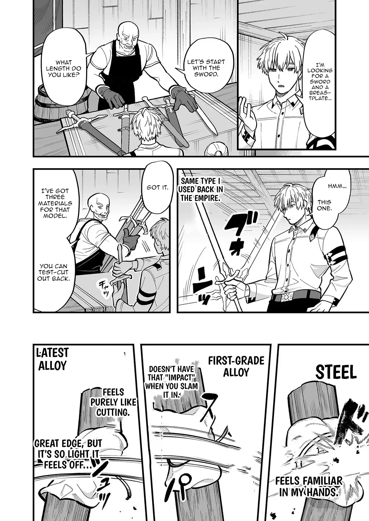 Read Haiiro no Ash Teikoku Kishidan wo Kubi ni Natta Ore wa Dungeon Toshi de Haiiro no Jinsei wo Hikkuri Kaesu Manga Online