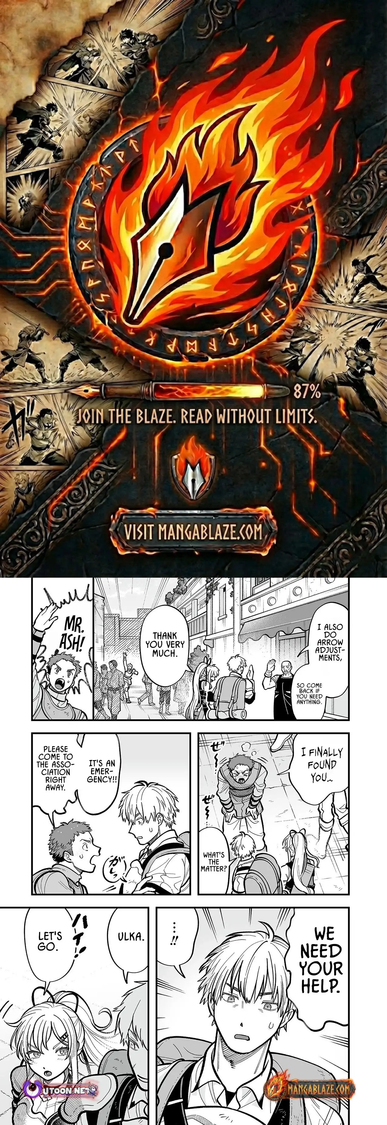 Read Haiiro no Ash Teikoku Kishidan wo Kubi ni Natta Ore wa Dungeon Toshi de Haiiro no Jinsei wo Hikkuri Kaesu Manga Online