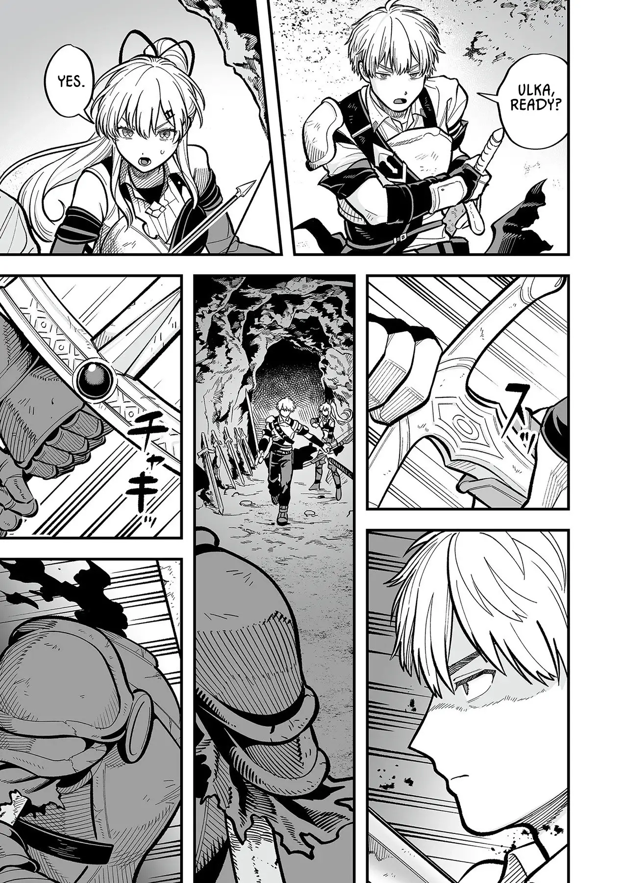 Read Haiiro no Ash Teikoku Kishidan wo Kubi ni Natta Ore wa Dungeon Toshi de Haiiro no Jinsei wo Hikkuri Kaesu Manga Online