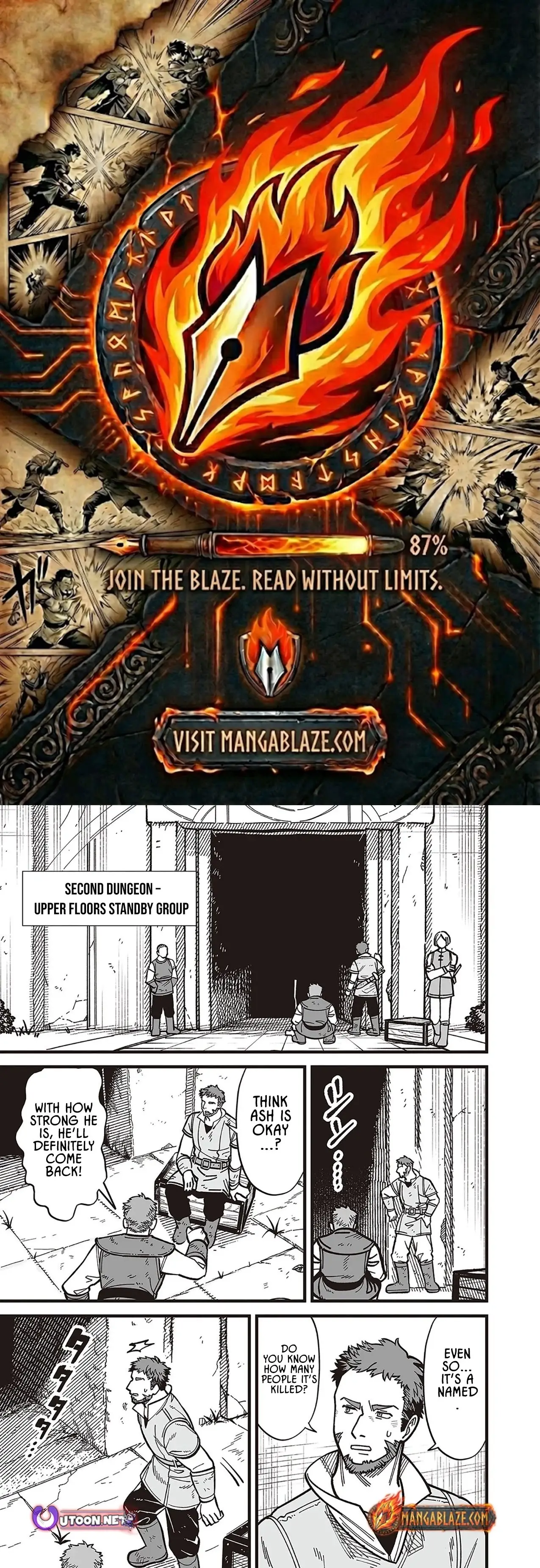 Read Haiiro no Ash Teikoku Kishidan wo Kubi ni Natta Ore wa Dungeon Toshi de Haiiro no Jinsei wo Hikkuri Kaesu Manga Online