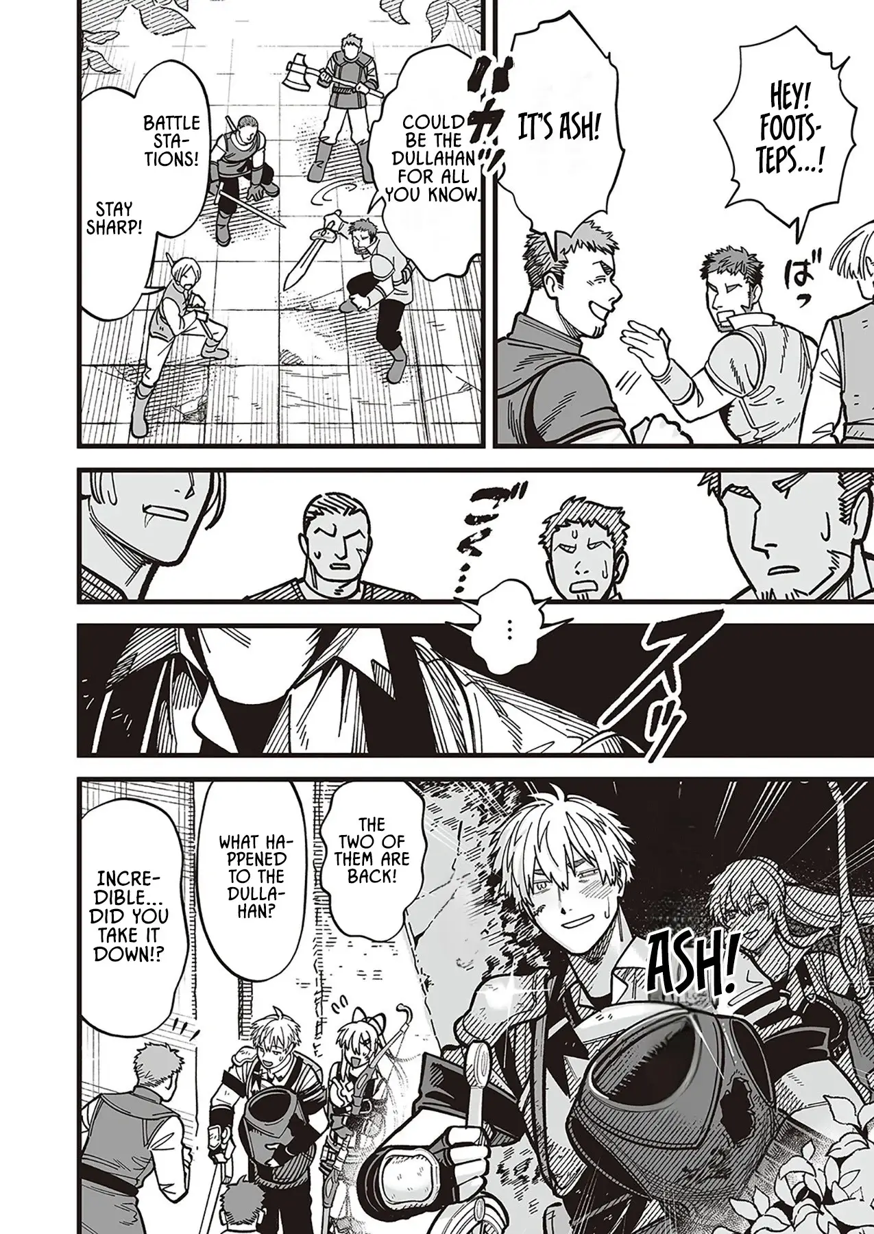 Read Haiiro no Ash Teikoku Kishidan wo Kubi ni Natta Ore wa Dungeon Toshi de Haiiro no Jinsei wo Hikkuri Kaesu Manga Online