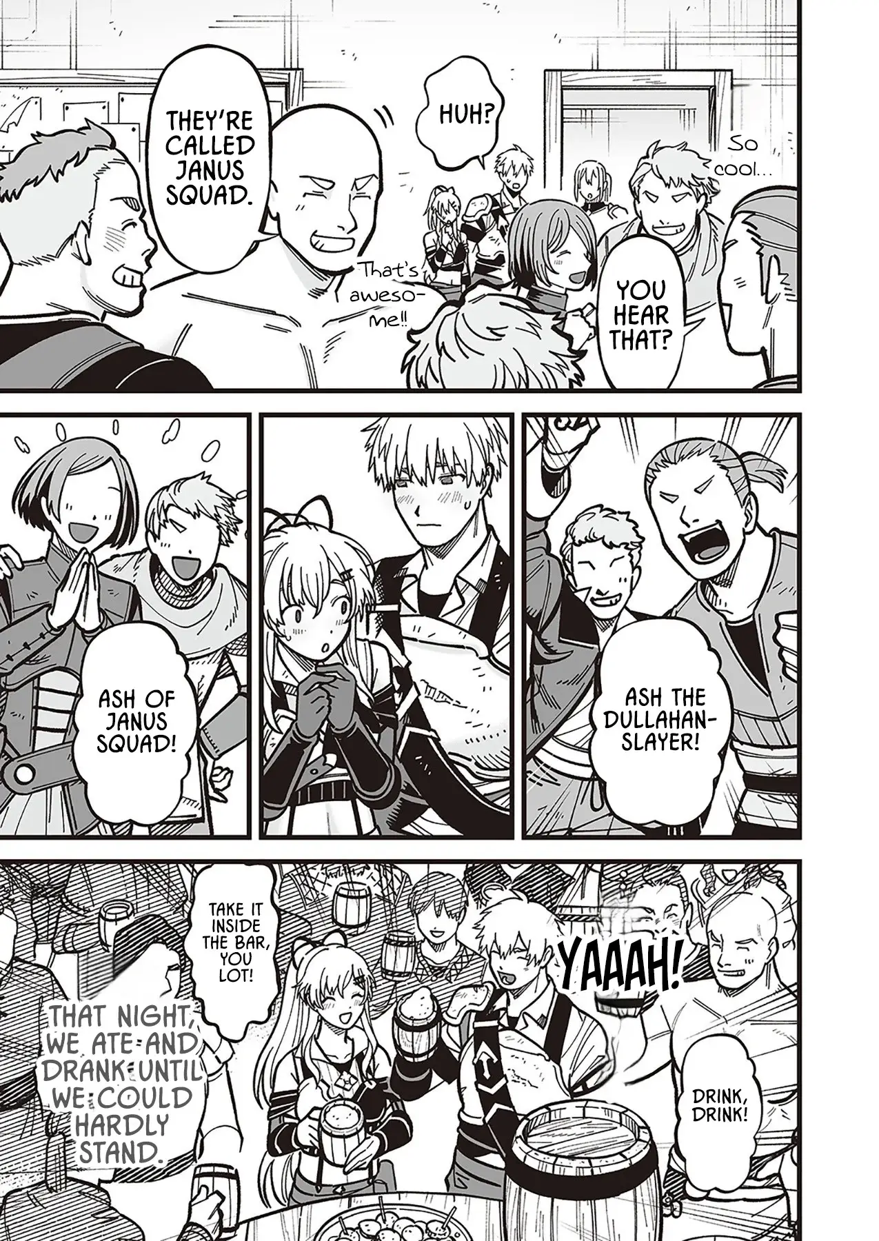 Read Haiiro no Ash Teikoku Kishidan wo Kubi ni Natta Ore wa Dungeon Toshi de Haiiro no Jinsei wo Hikkuri Kaesu Manga Online