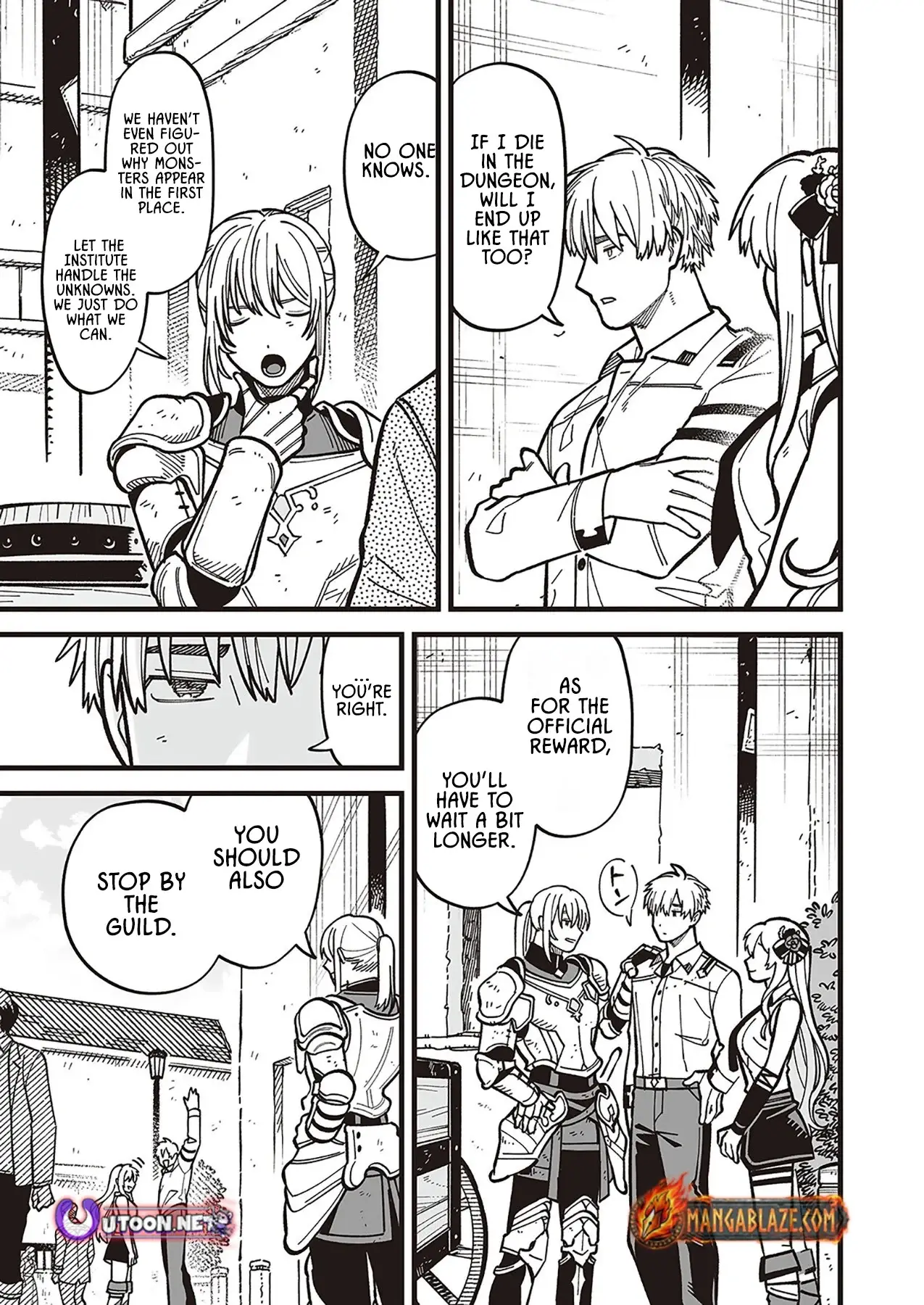 Read Haiiro no Ash Teikoku Kishidan wo Kubi ni Natta Ore wa Dungeon Toshi de Haiiro no Jinsei wo Hikkuri Kaesu Manga Online