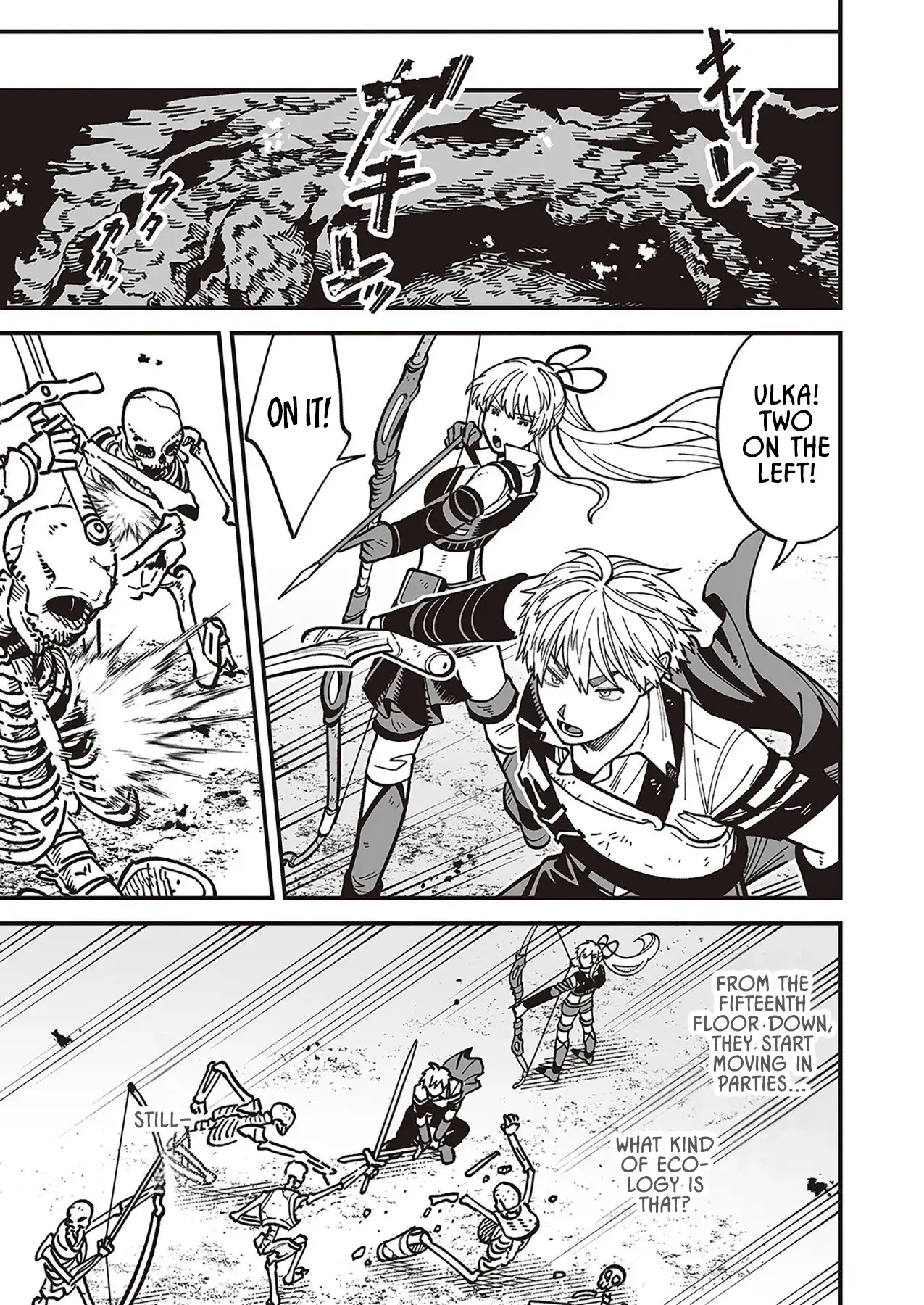 Read Haiiro no Ash Teikoku Kishidan wo Kubi ni Natta Ore wa Dungeon Toshi de Haiiro no Jinsei wo Hikkuri Kaesu Manga Online