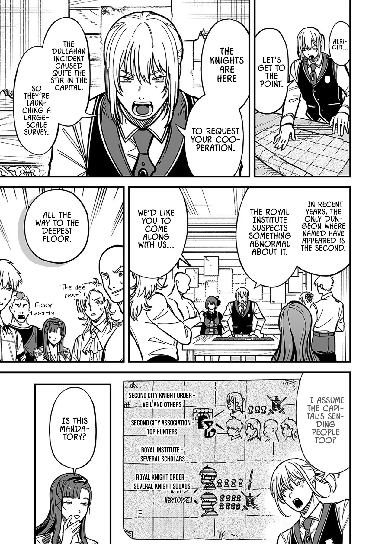 Read Haiiro no Ash Teikoku Kishidan wo Kubi ni Natta Ore wa Dungeon Toshi de Haiiro no Jinsei wo Hikkuri Kaesu Manga Online